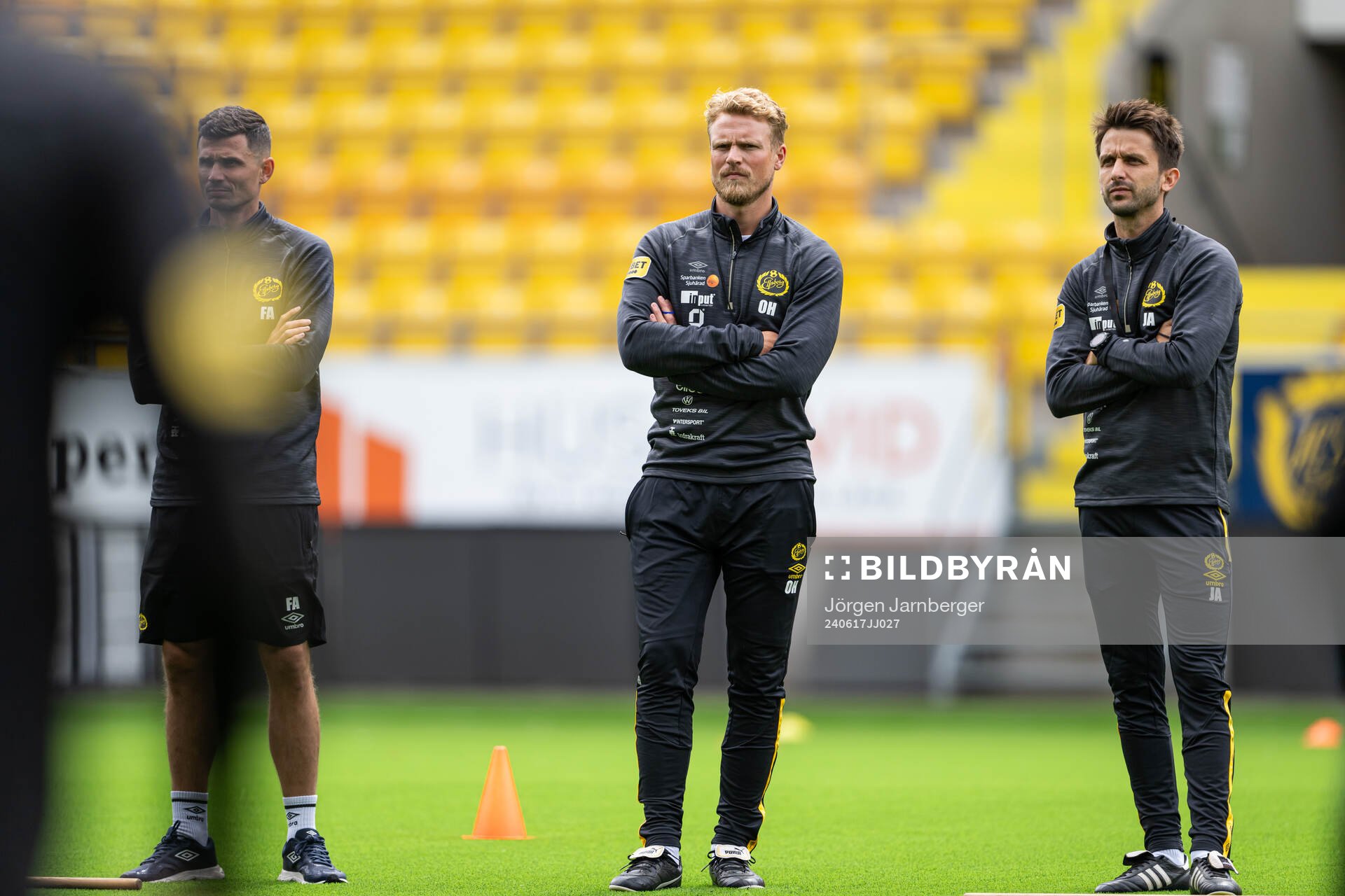 Elfsborgs assisterande tränare Fredrik Ahlstrand, manager