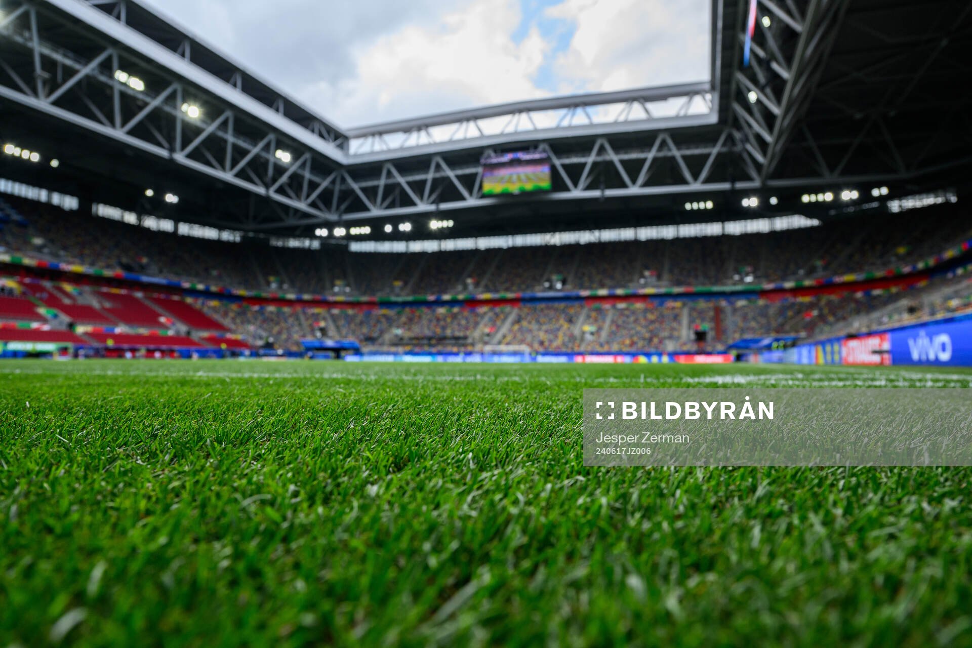 Interior view of Düsseldorf Arena