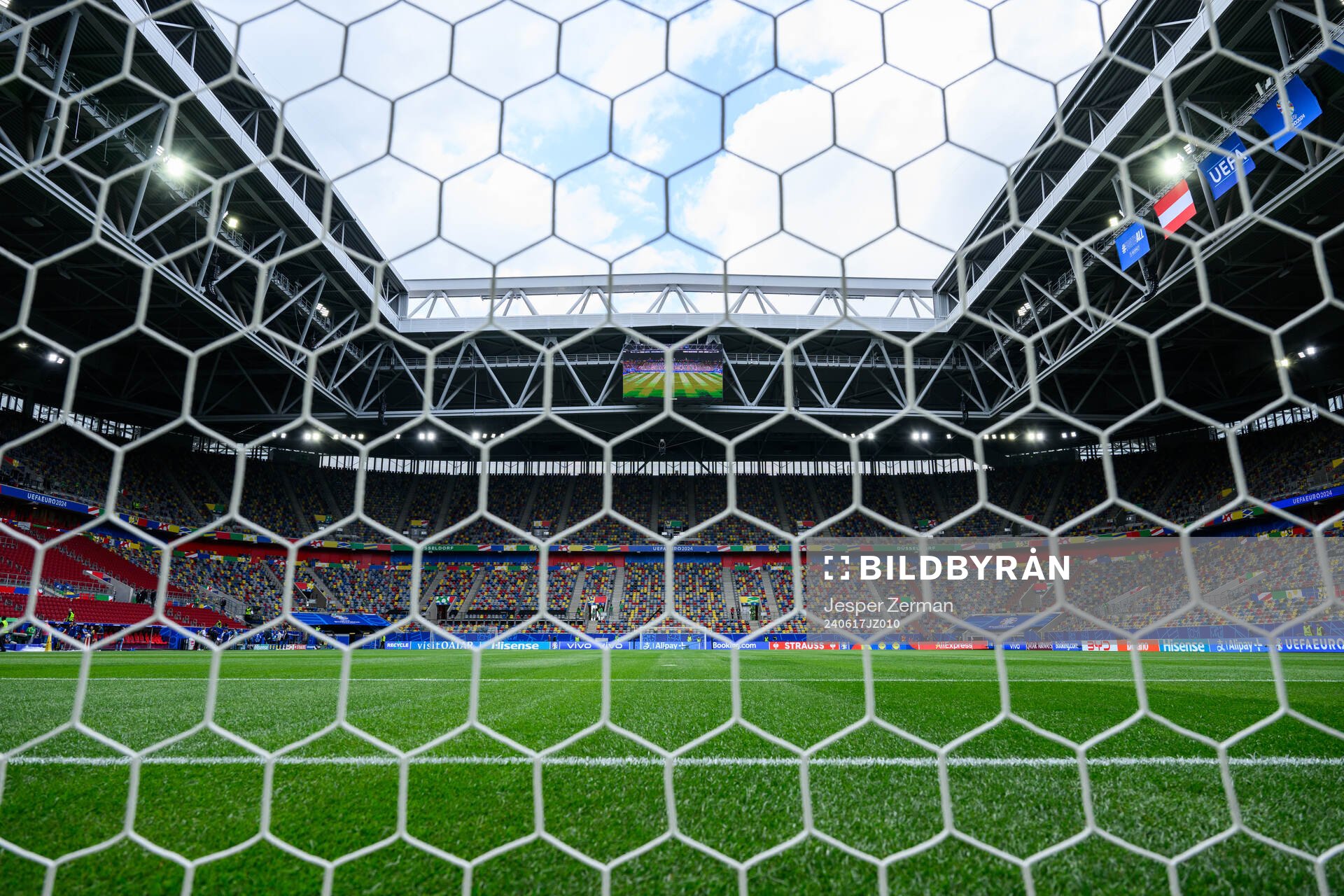 Interior view of Düsseldorf Arena
