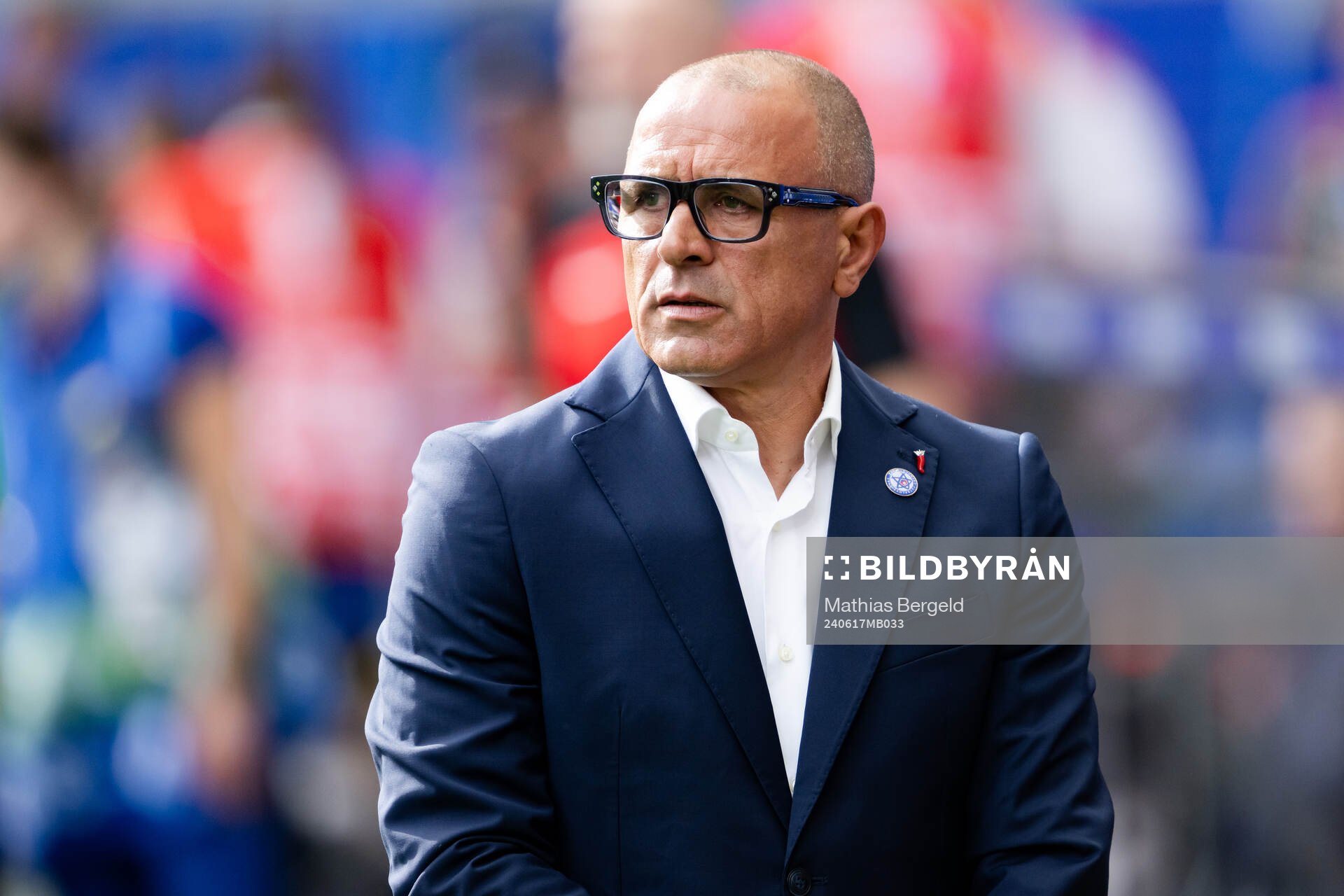Head coach Francesco Calzona of Slovakia