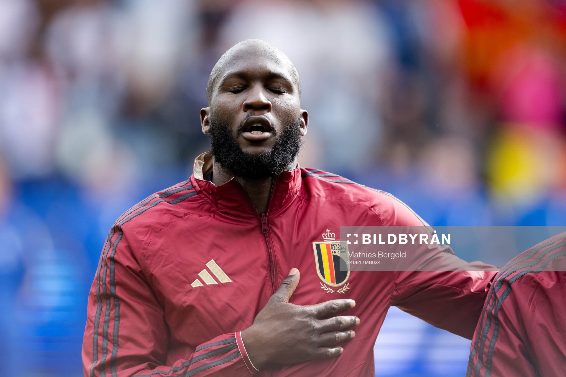 Romelu Lukaku of Belgium