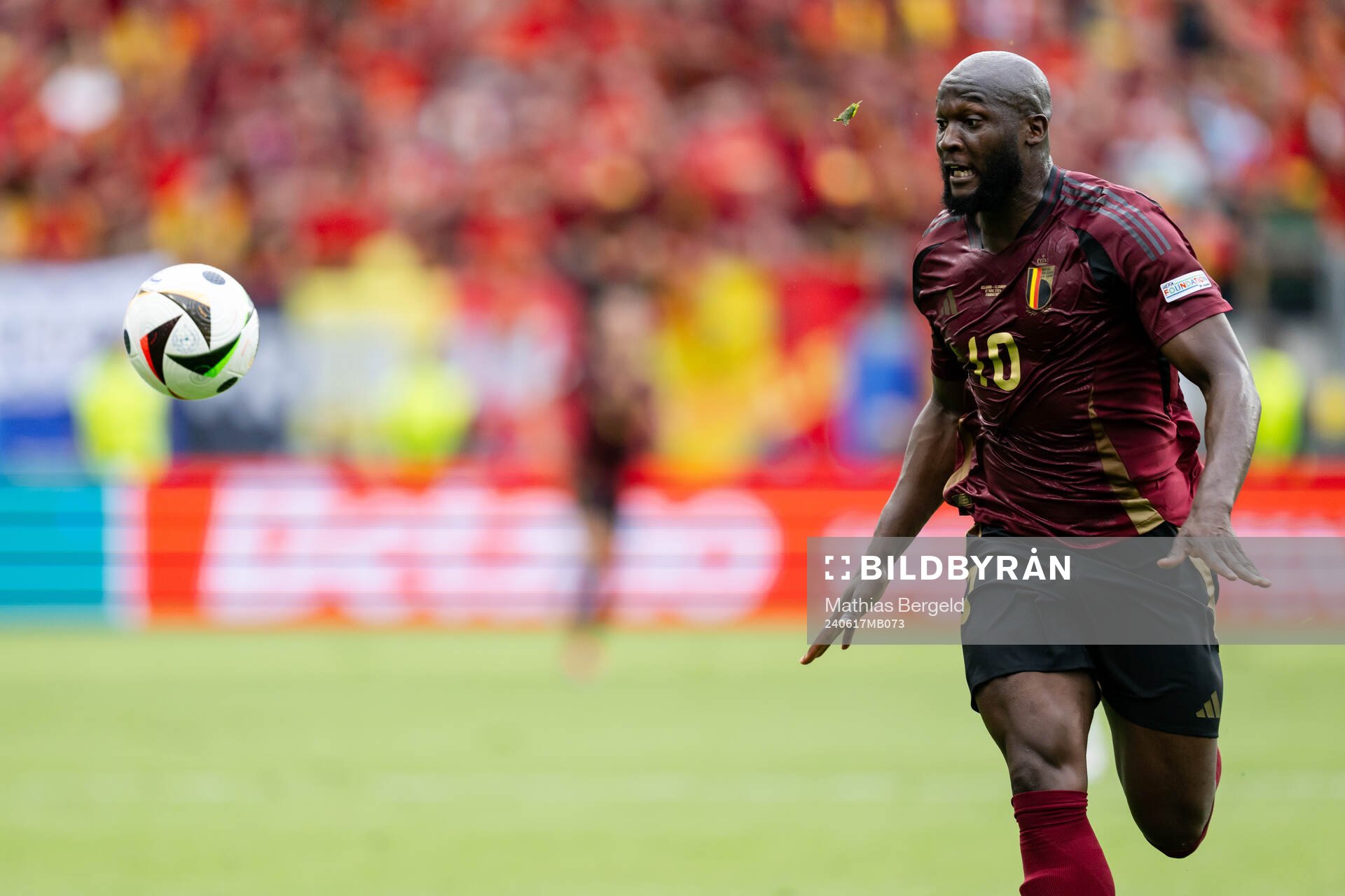 Romelu Lukaku of Belgium