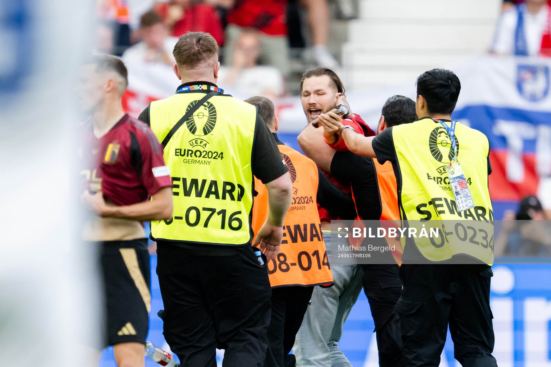 A pitch invader