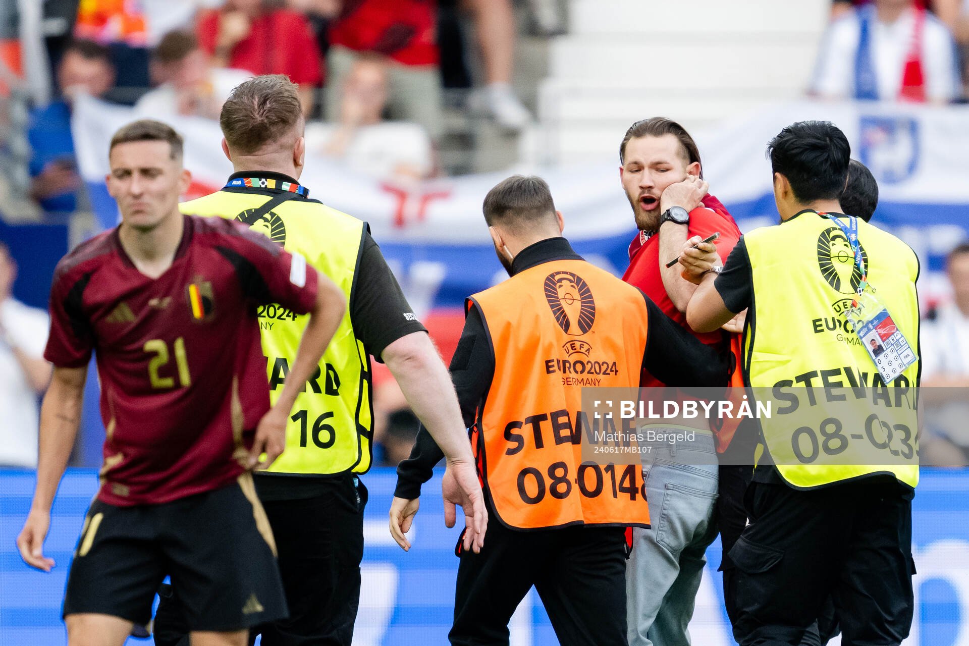 A pitch invader