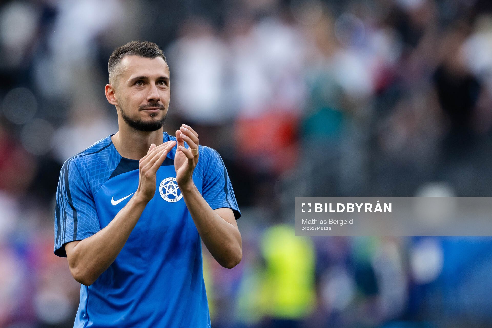 Ivan Schranz of Slovakia celebrates