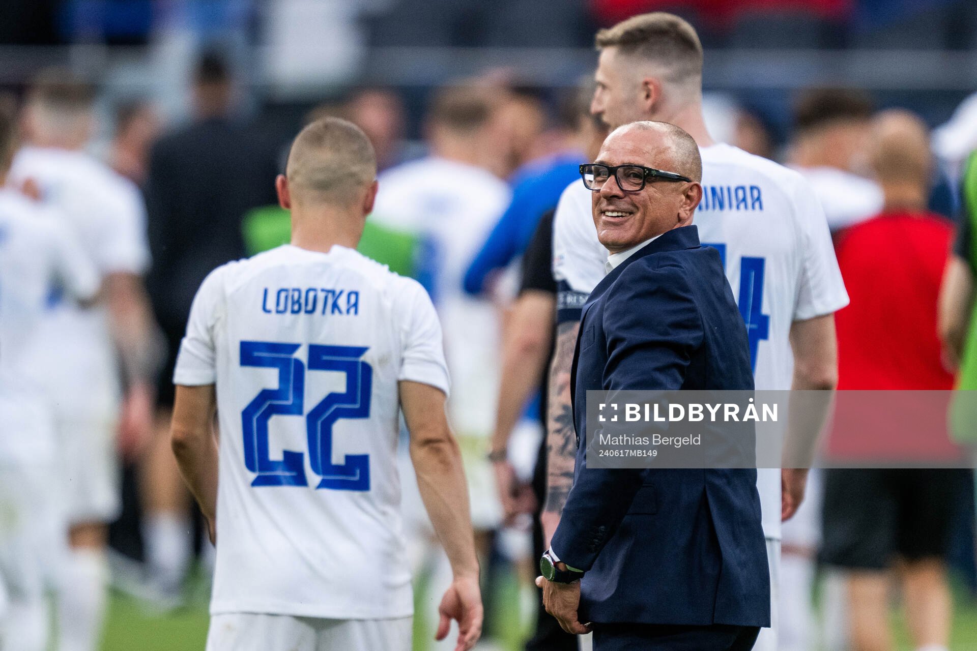 Head coach Francesco Calzona of Slovakia