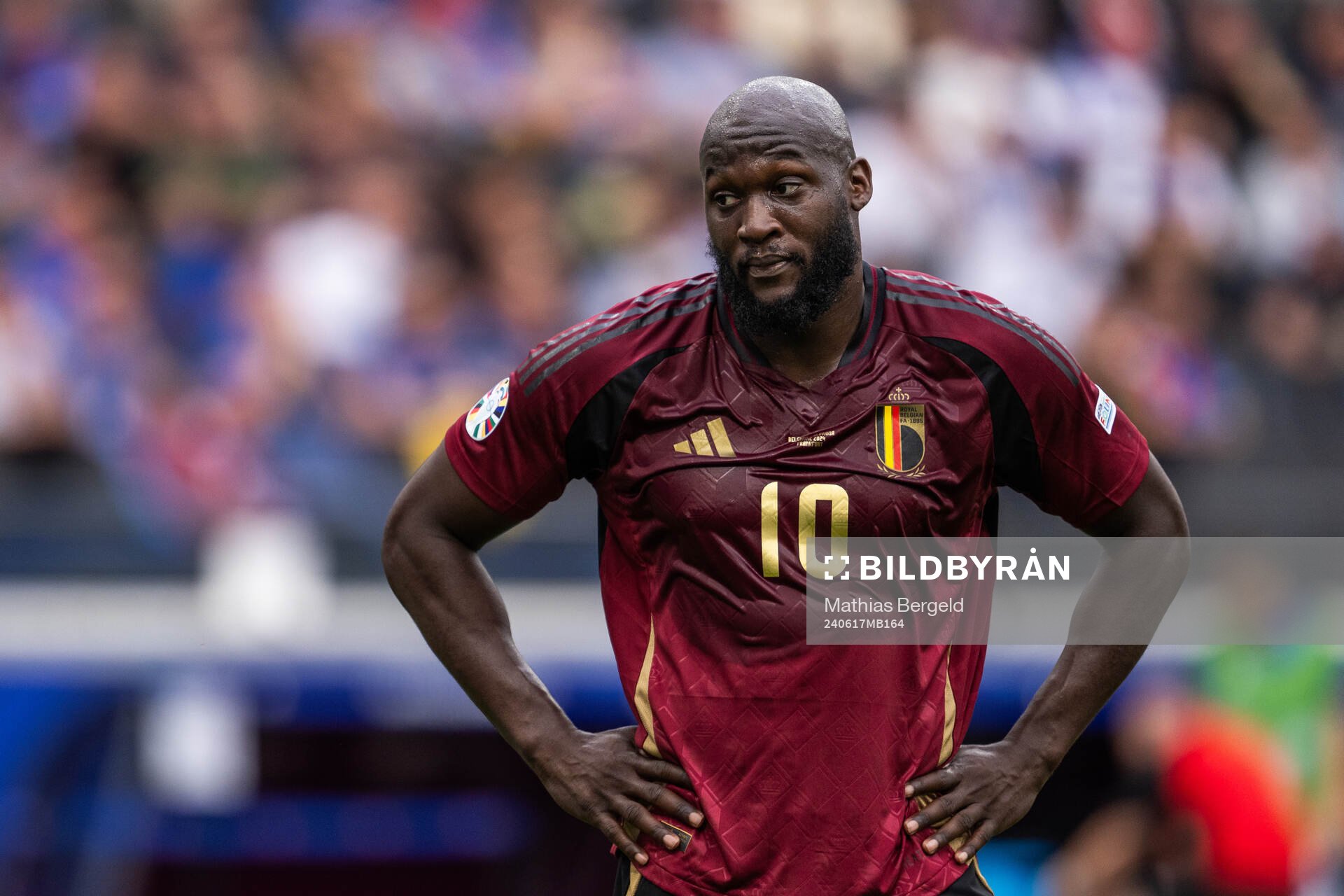 Romelu Lukaku of Belgium