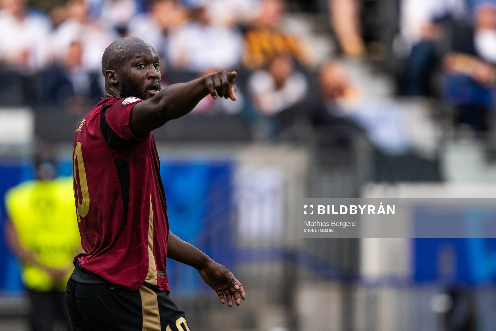 Romelu Lukaku of Belgium
