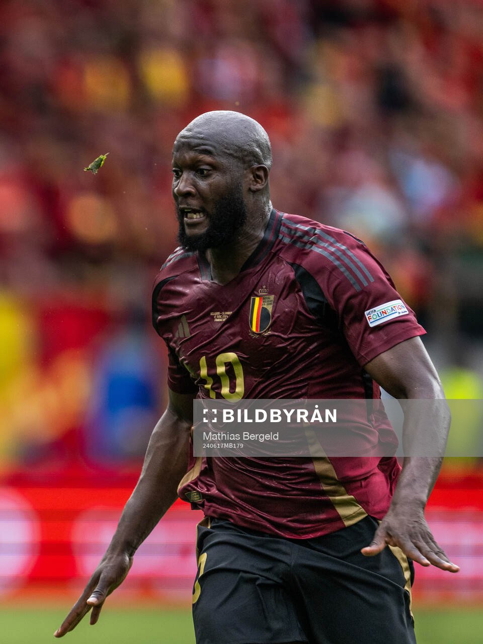 Romelu Lukaku of Belgium