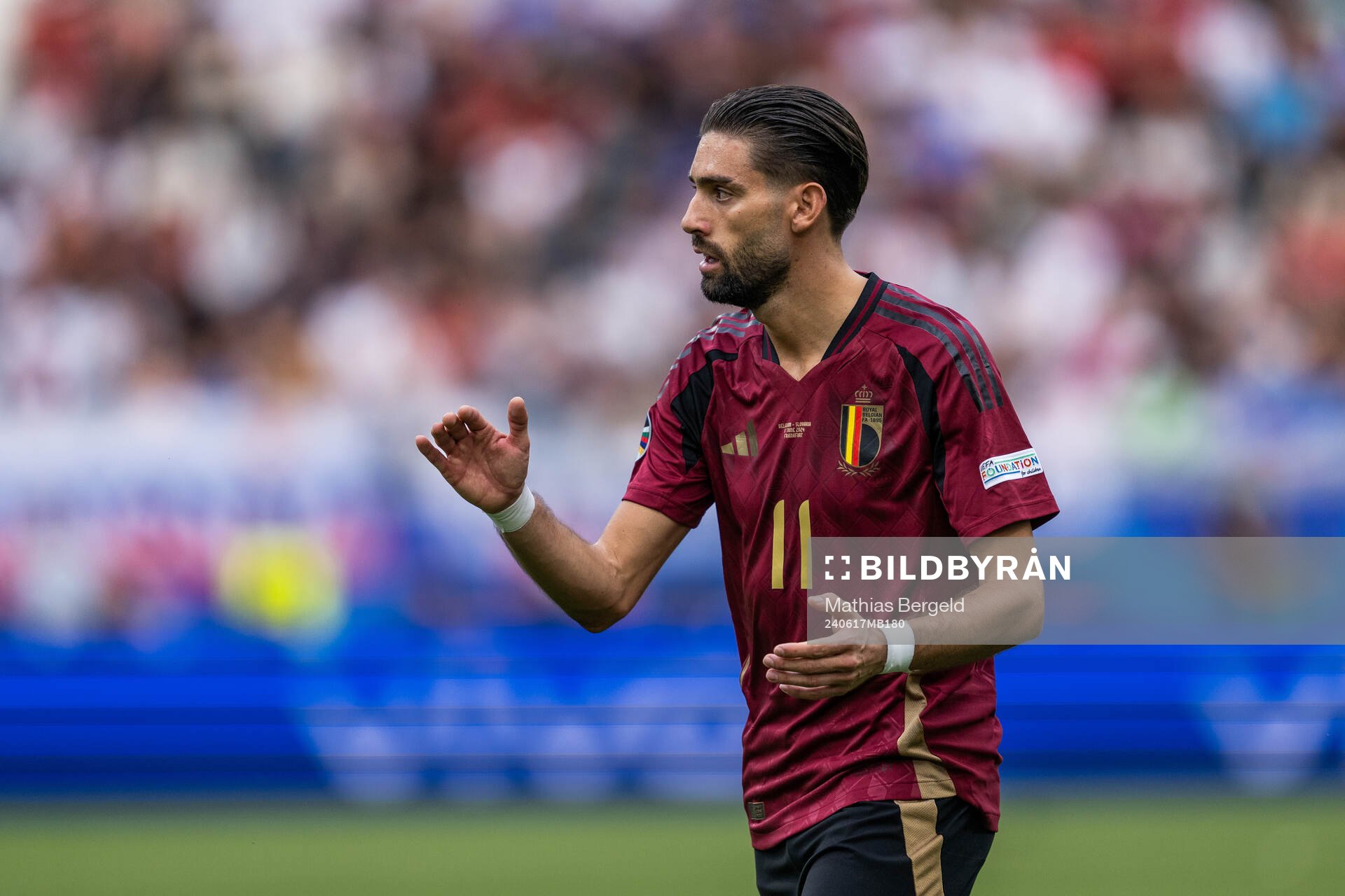 Yannick Carrasco of Belgium