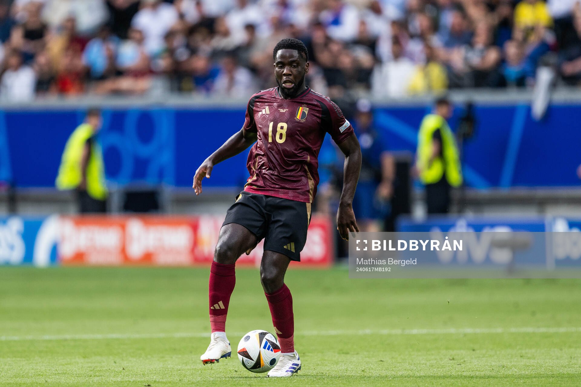 Orel Mangala of Belgium