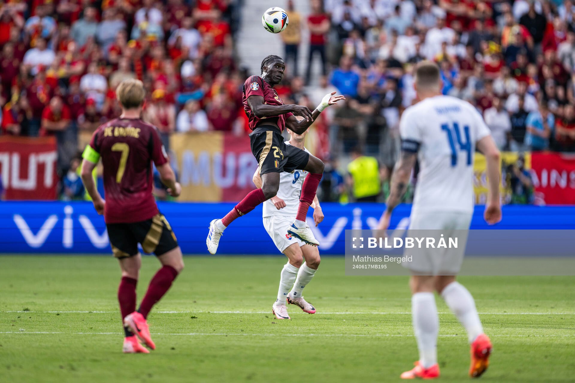 Amadou Onana of Belgium