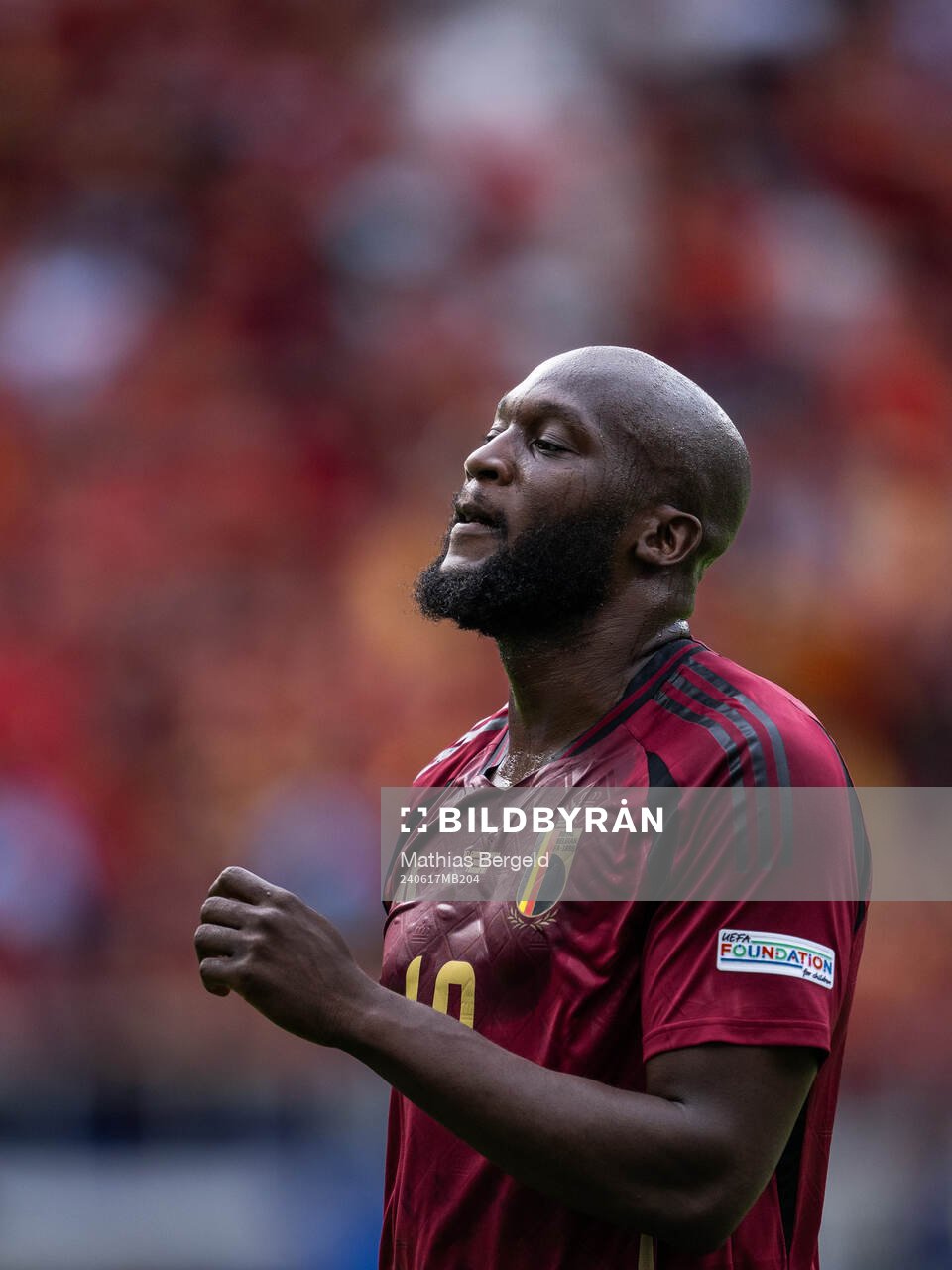 Romelu Lukaku of Belgium
