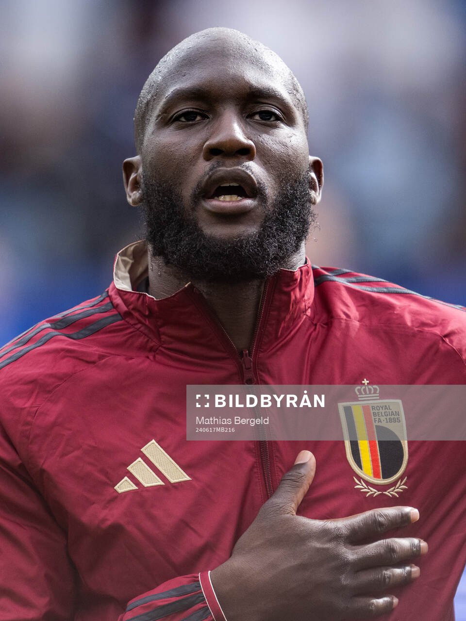 Romelu Lukaku of Belgium