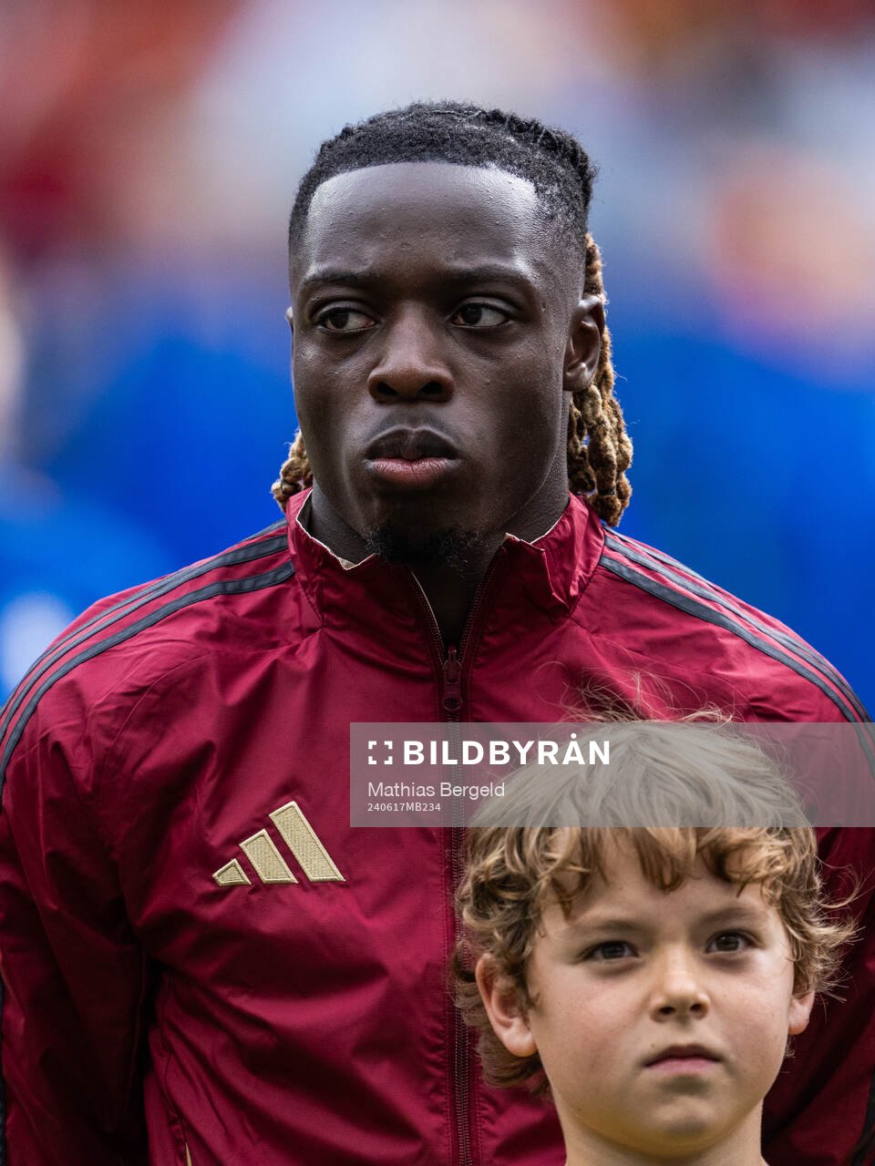 Jeremy Doku of Belgium