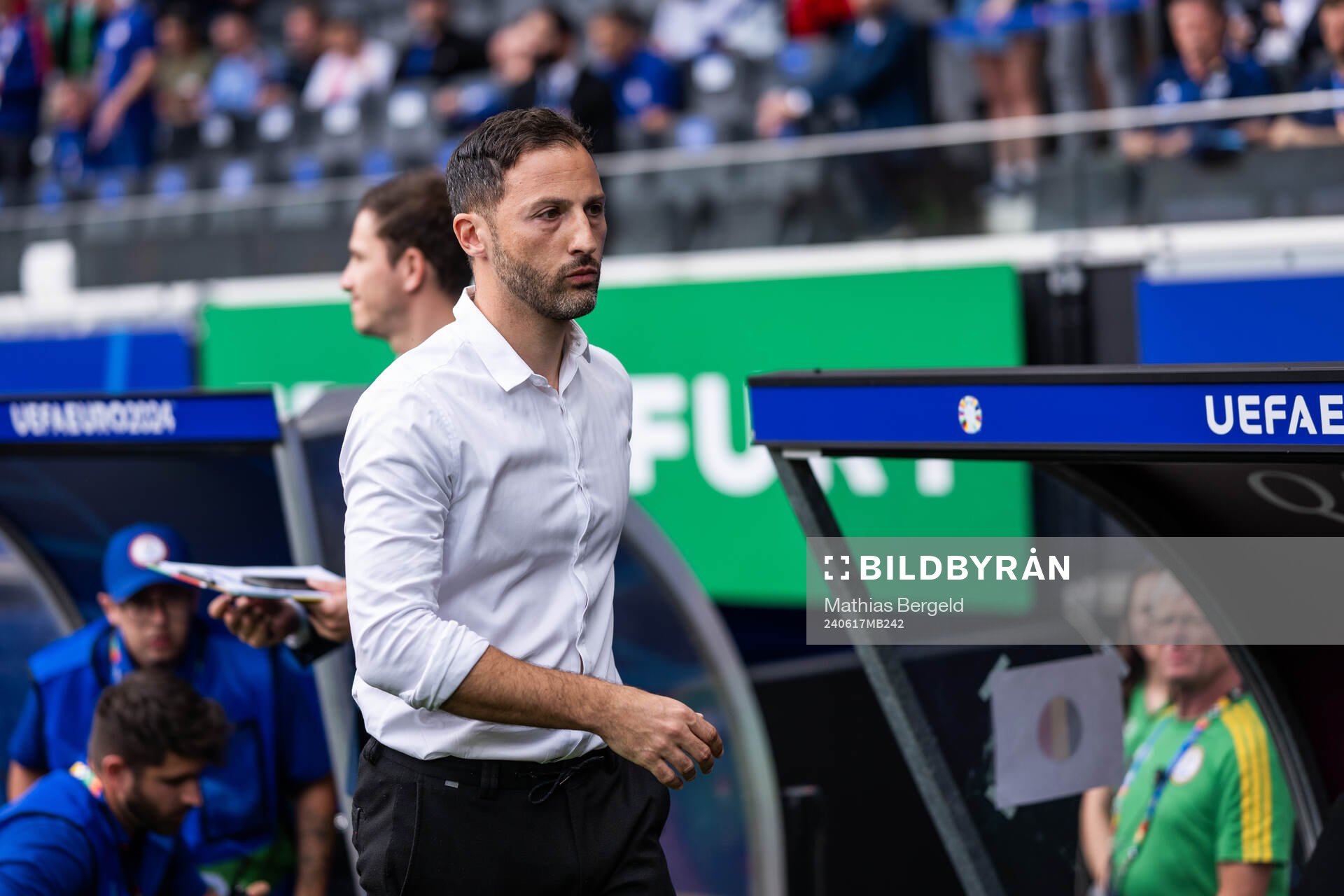 Head coach Domenico Tedesco of Belgium