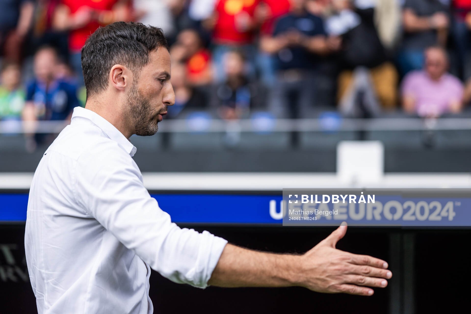 Head coach Domenico Tedesco of Belgium