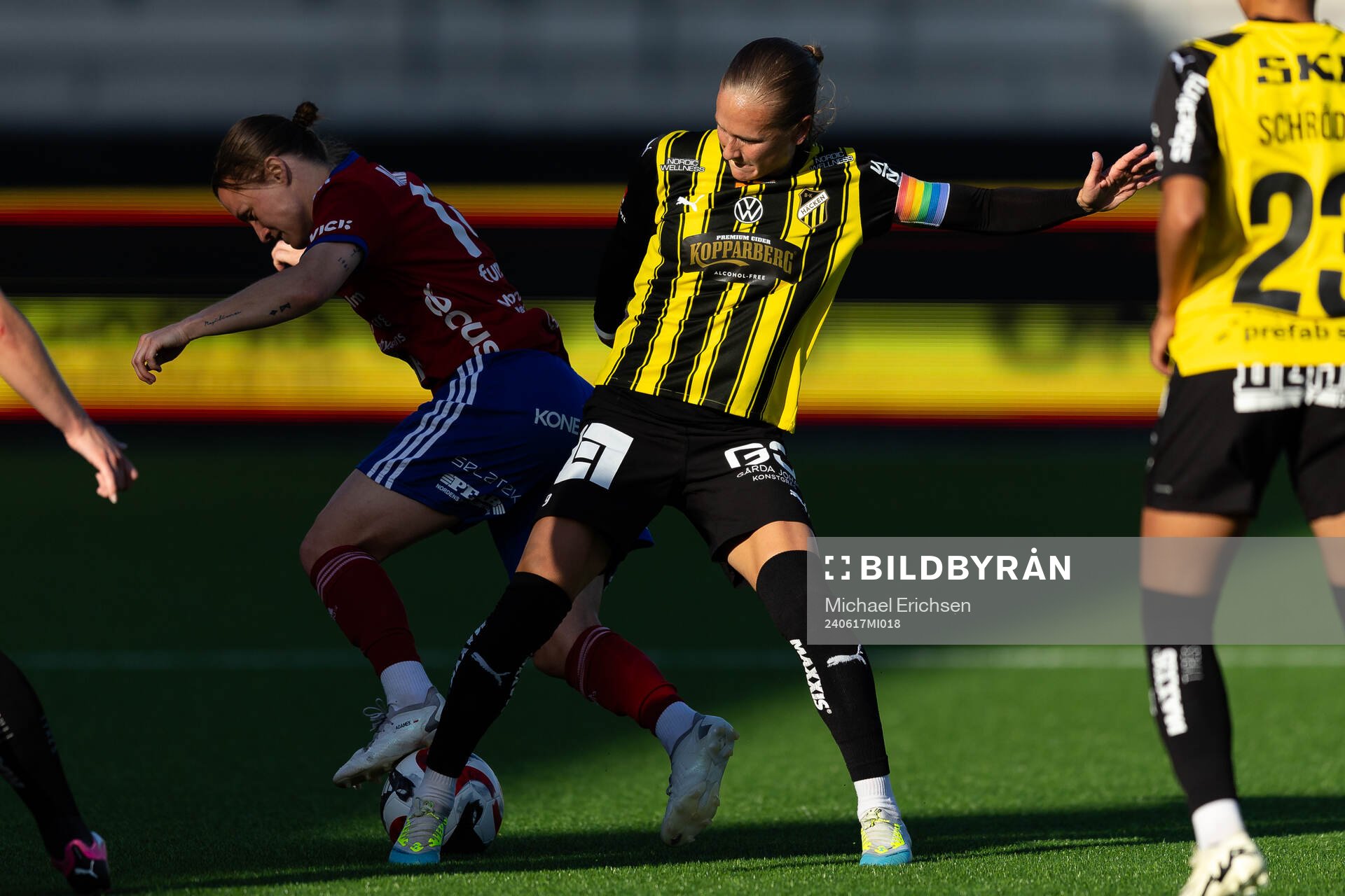 Vittsjös Kayla Adamek och Häckens Filippa Curmark