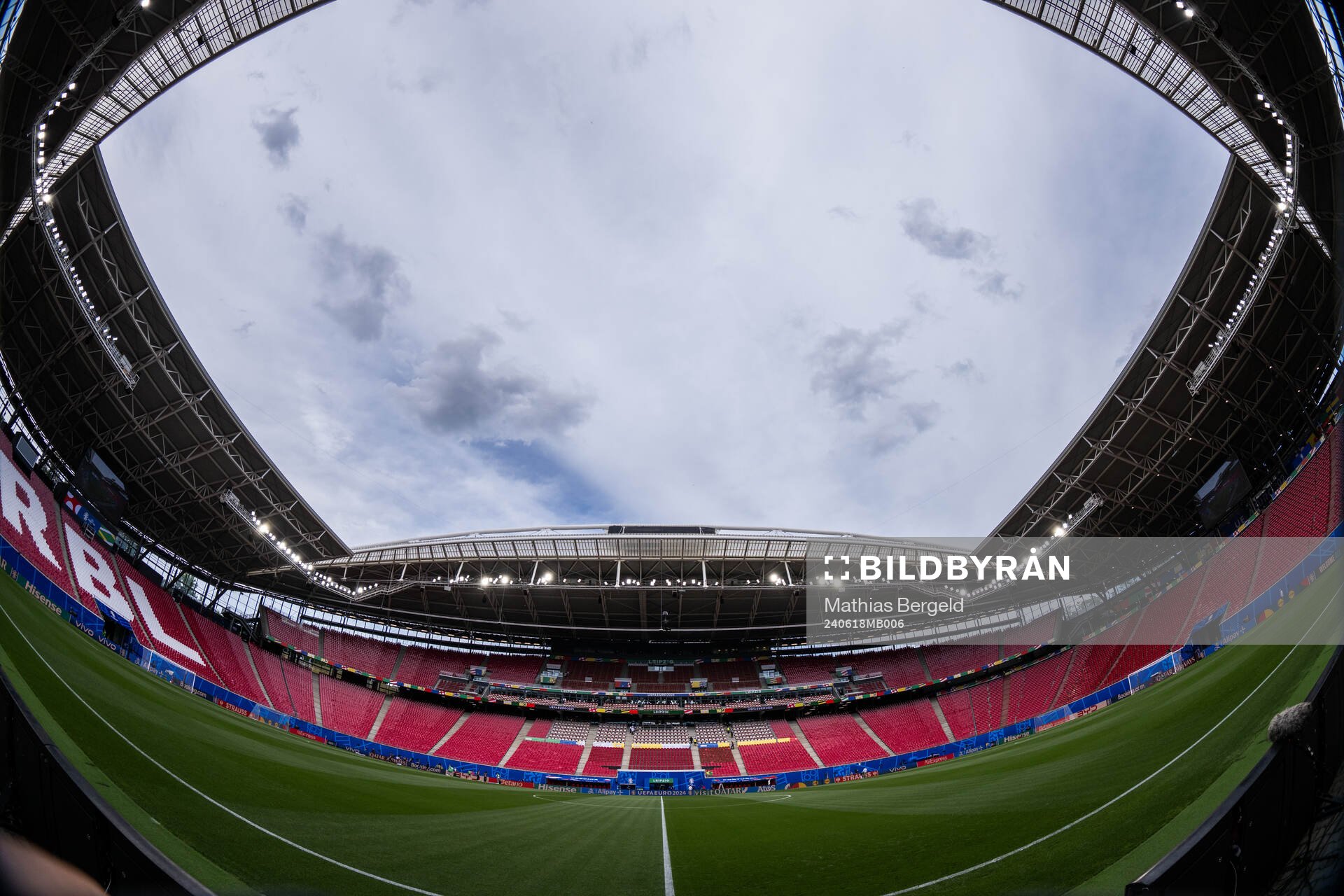 General interior view of Leipzig Stadium