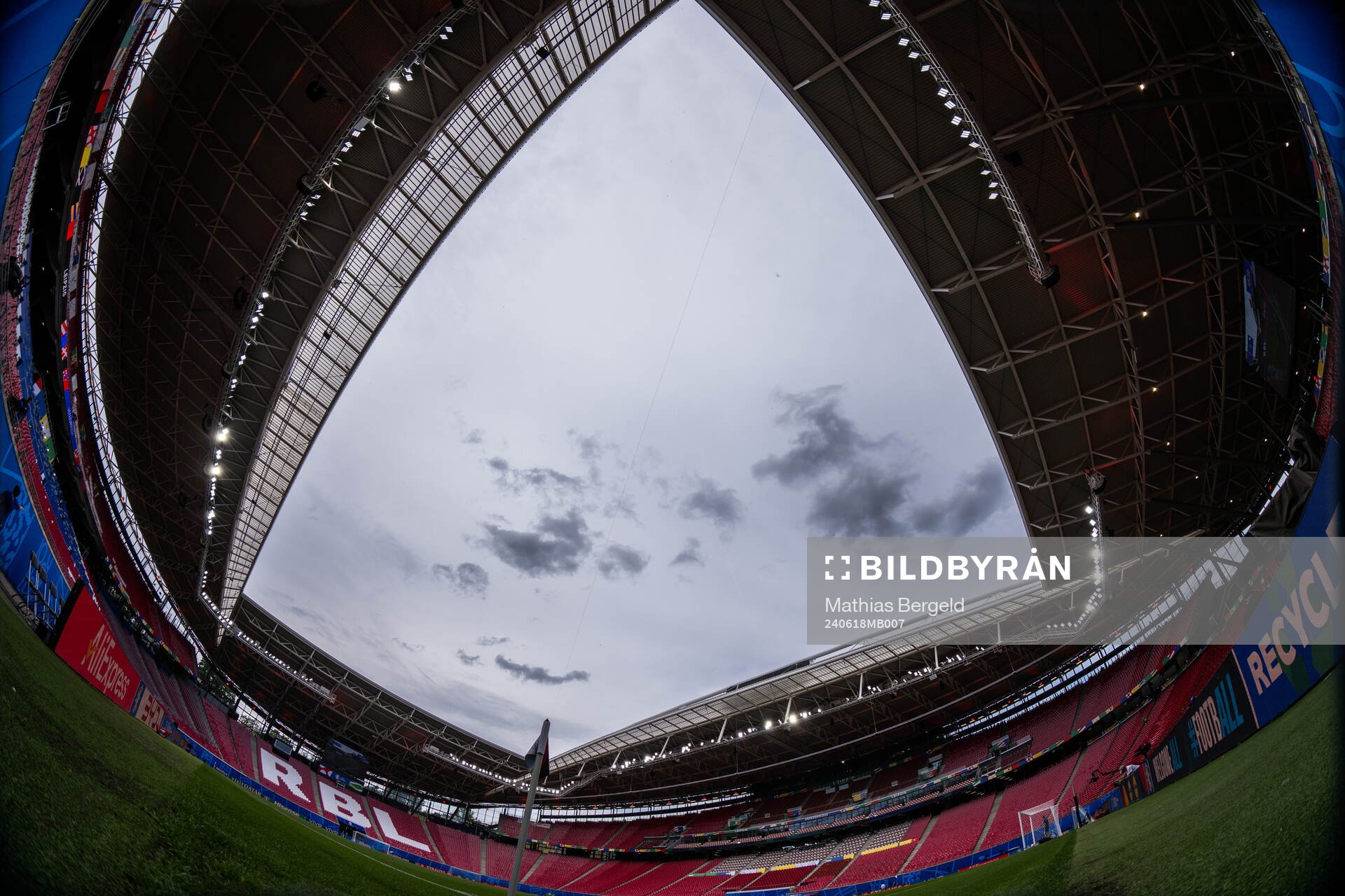 General interior view of Leipzig Stadium