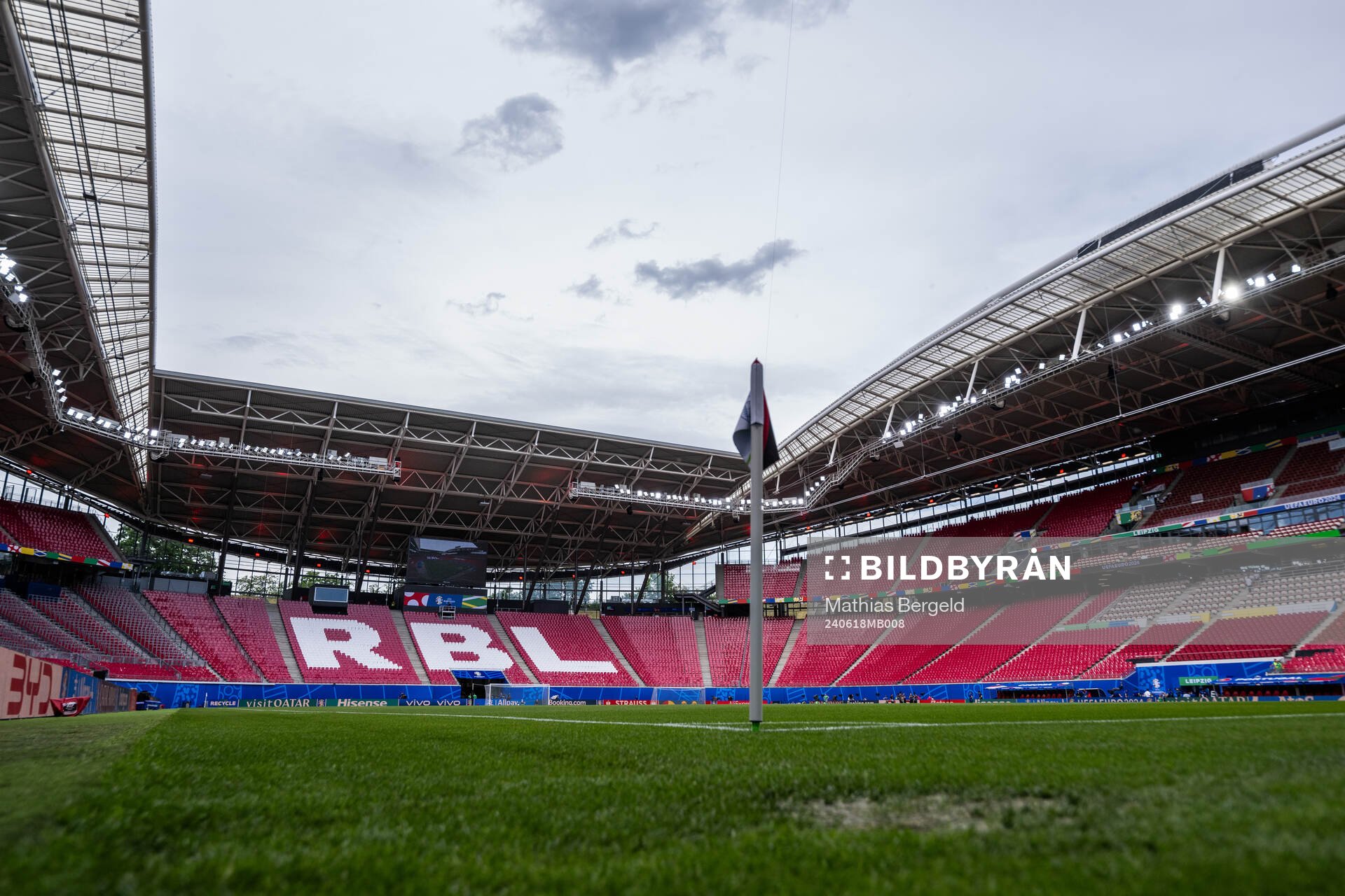 General interior view of Leipzig Stadium