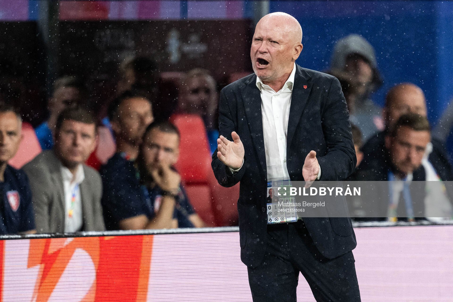 Head coach Ivan Hasek of Czech Republic