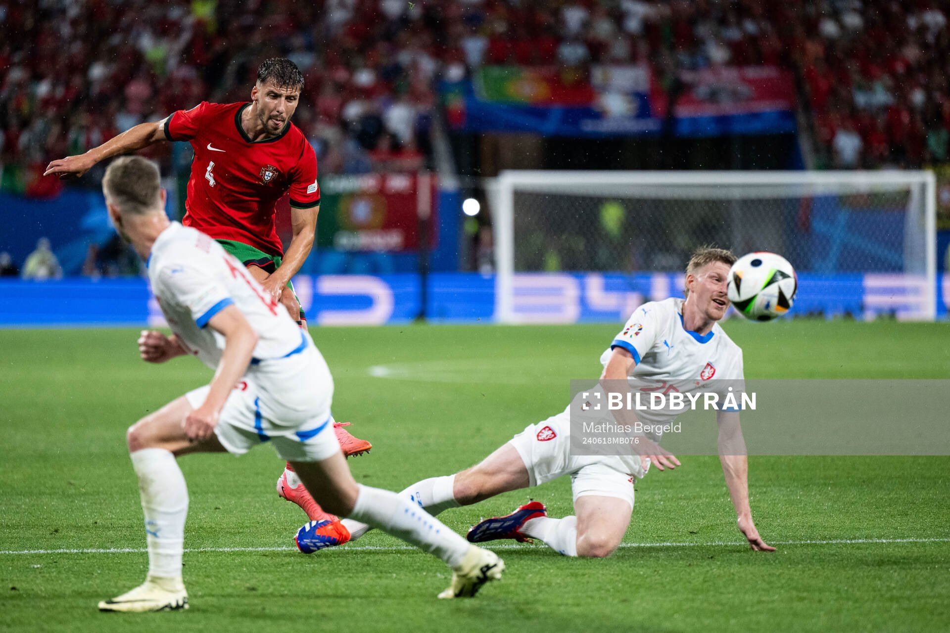Ruben Dias of Portugal and Pavel Sulc of Czech Republic
