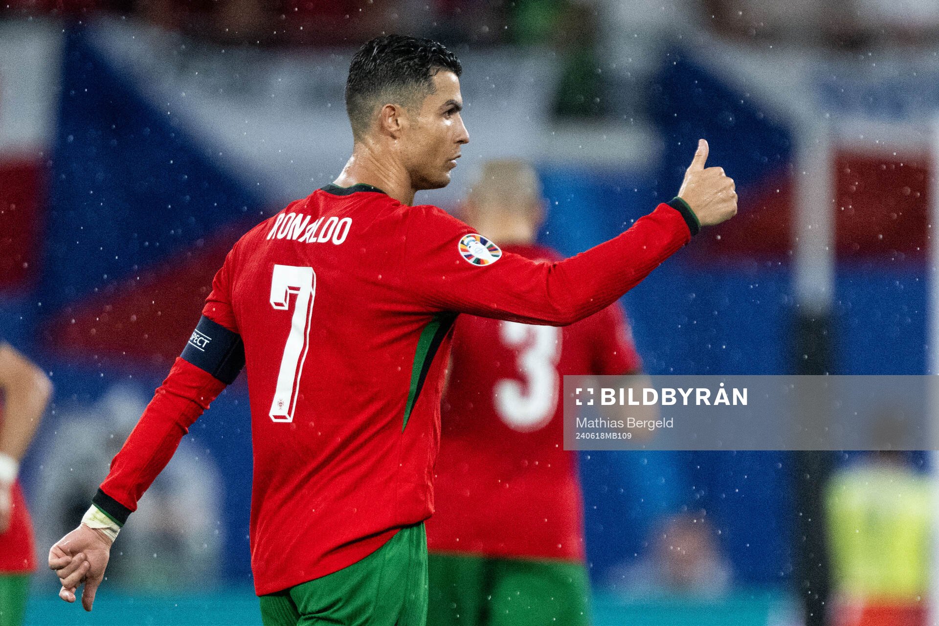 Cristiano Ronaldo of Portugal celebrates