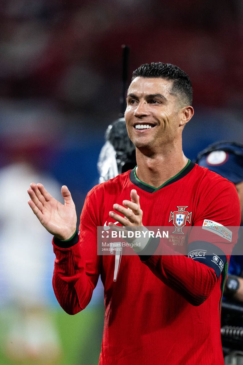 Cristiano Ronaldo of Portugal celebrates