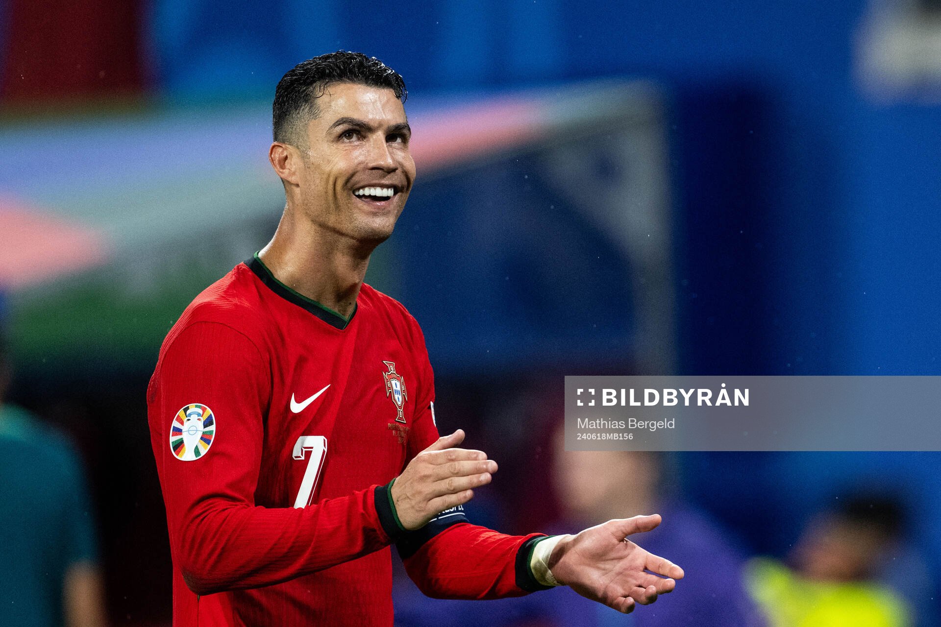 Cristiano Ronaldo of Portugal celebrates