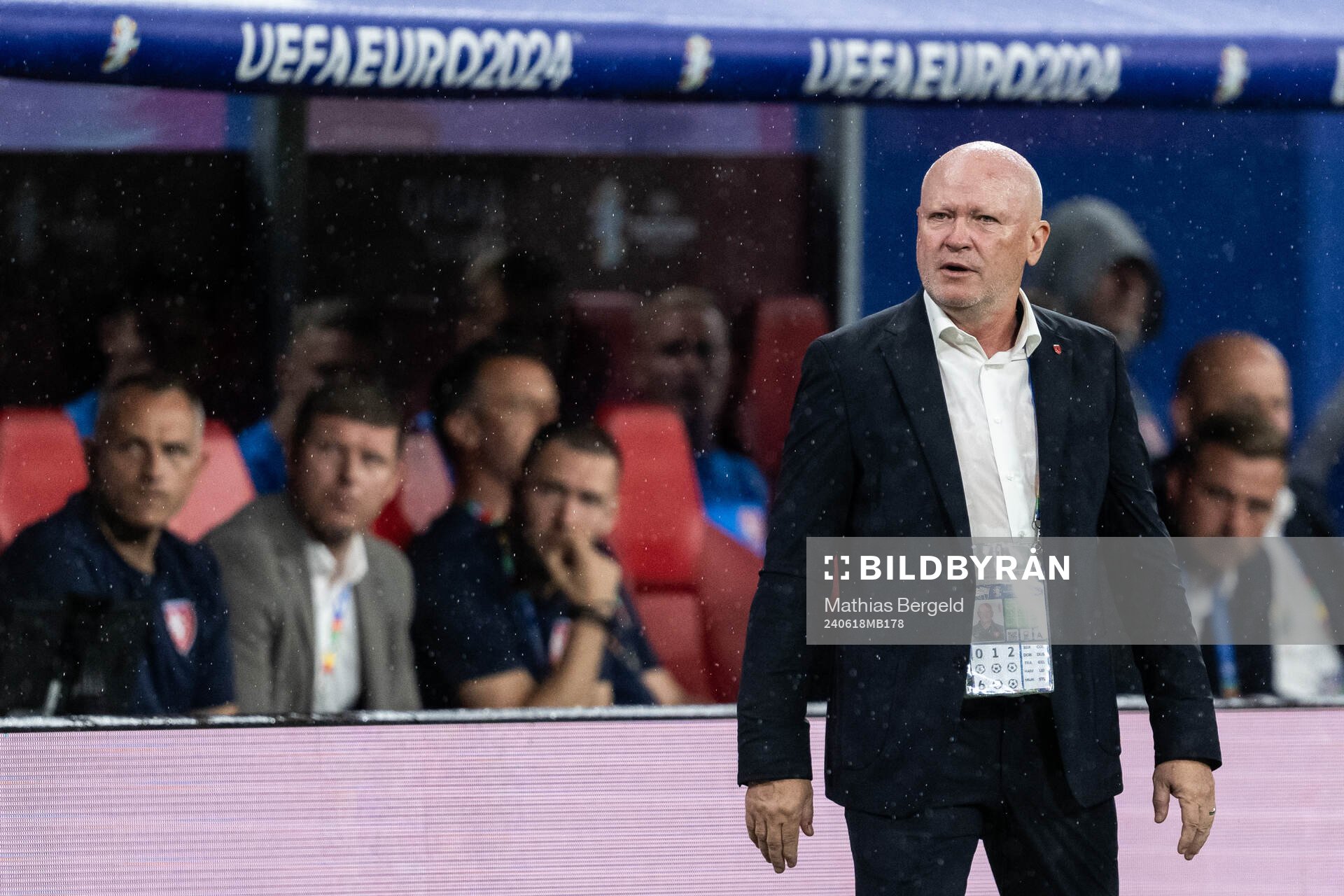 Head coach Ivan Hasek of Czech Republic