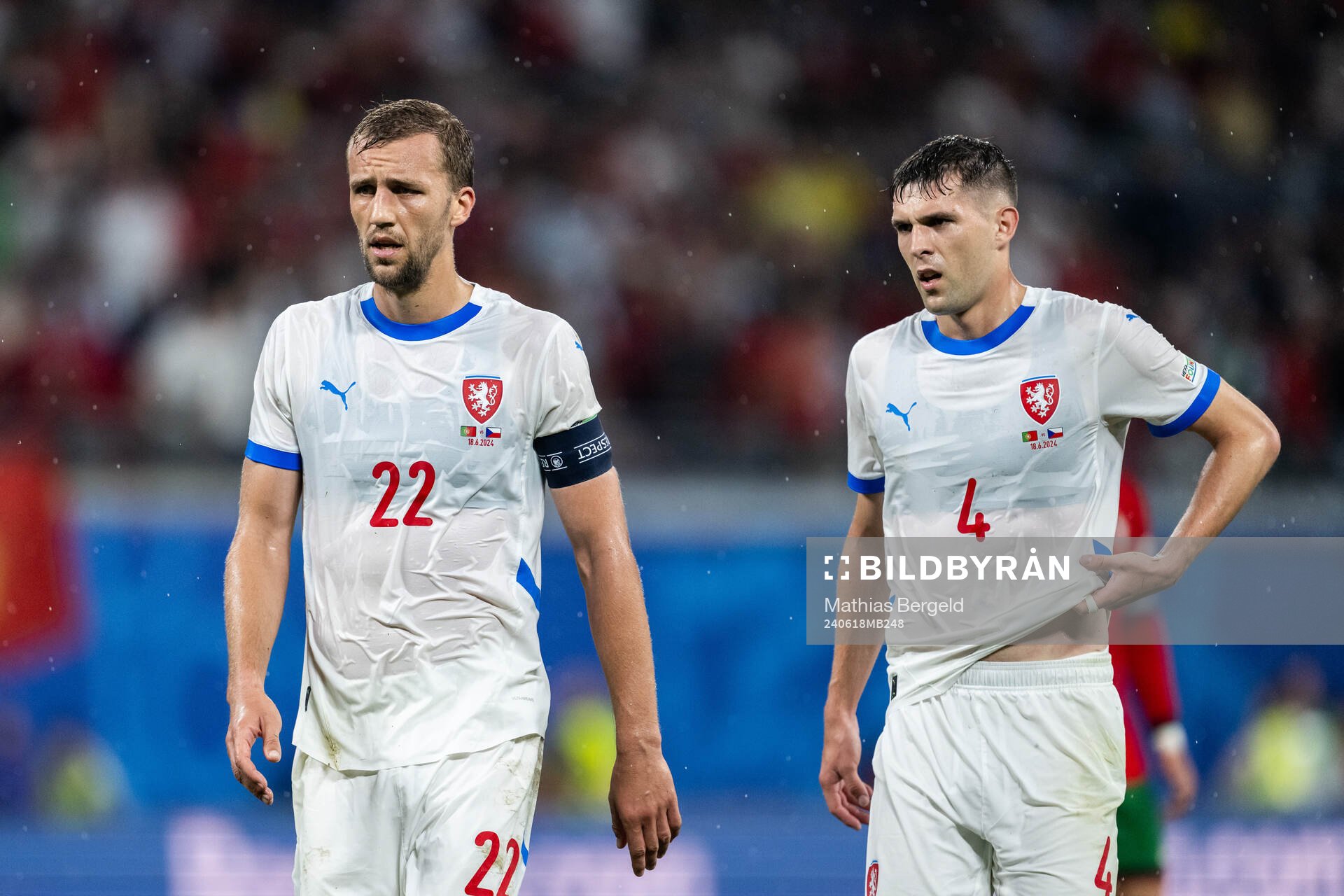 Tomas Soucek and Robin Hranac of Czech Republic