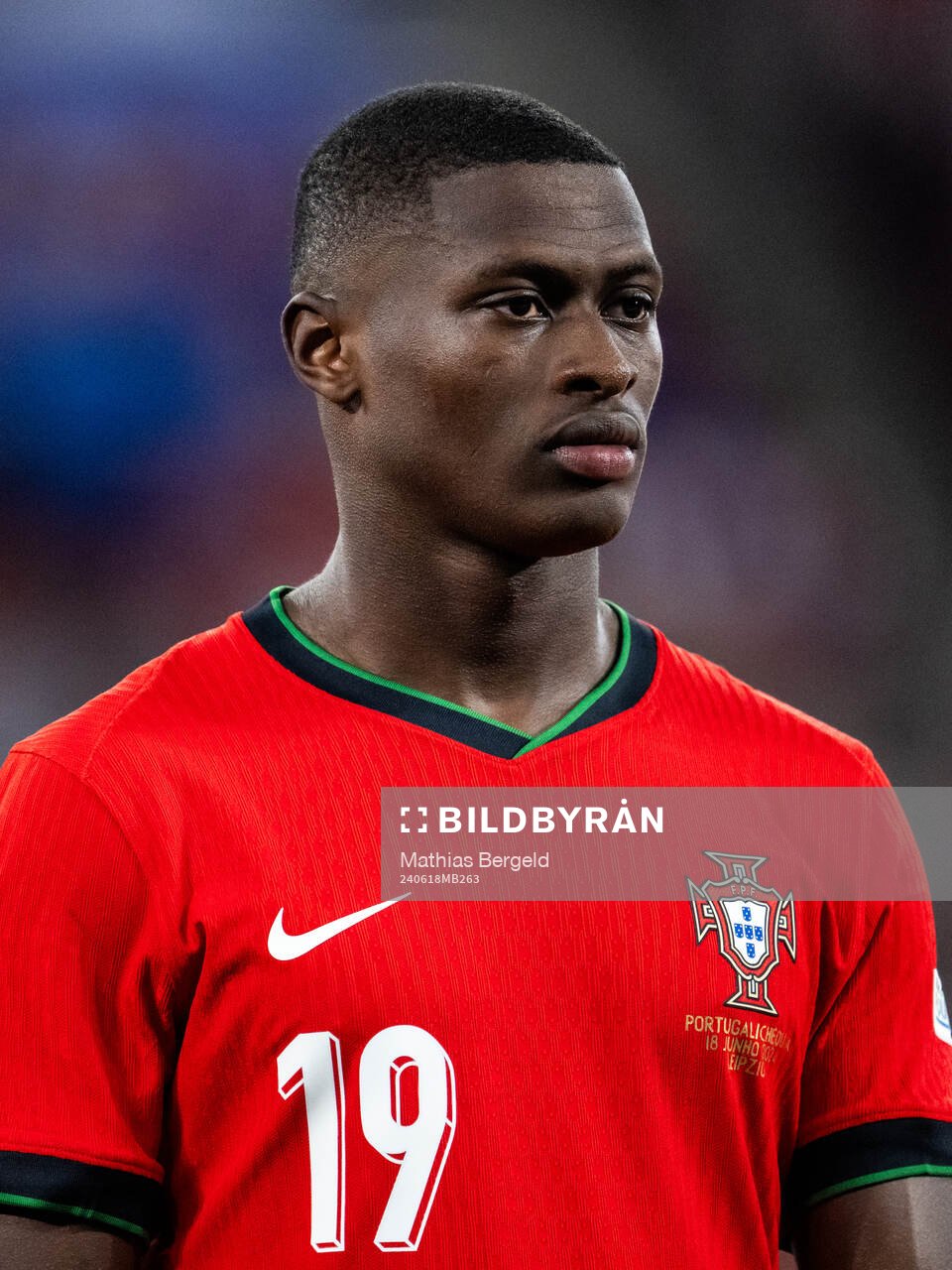 Nuno Mendes of Portugal