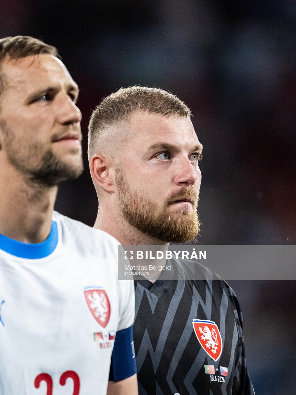 Goalkeeper Jindfich Stanek of Czech Republic
