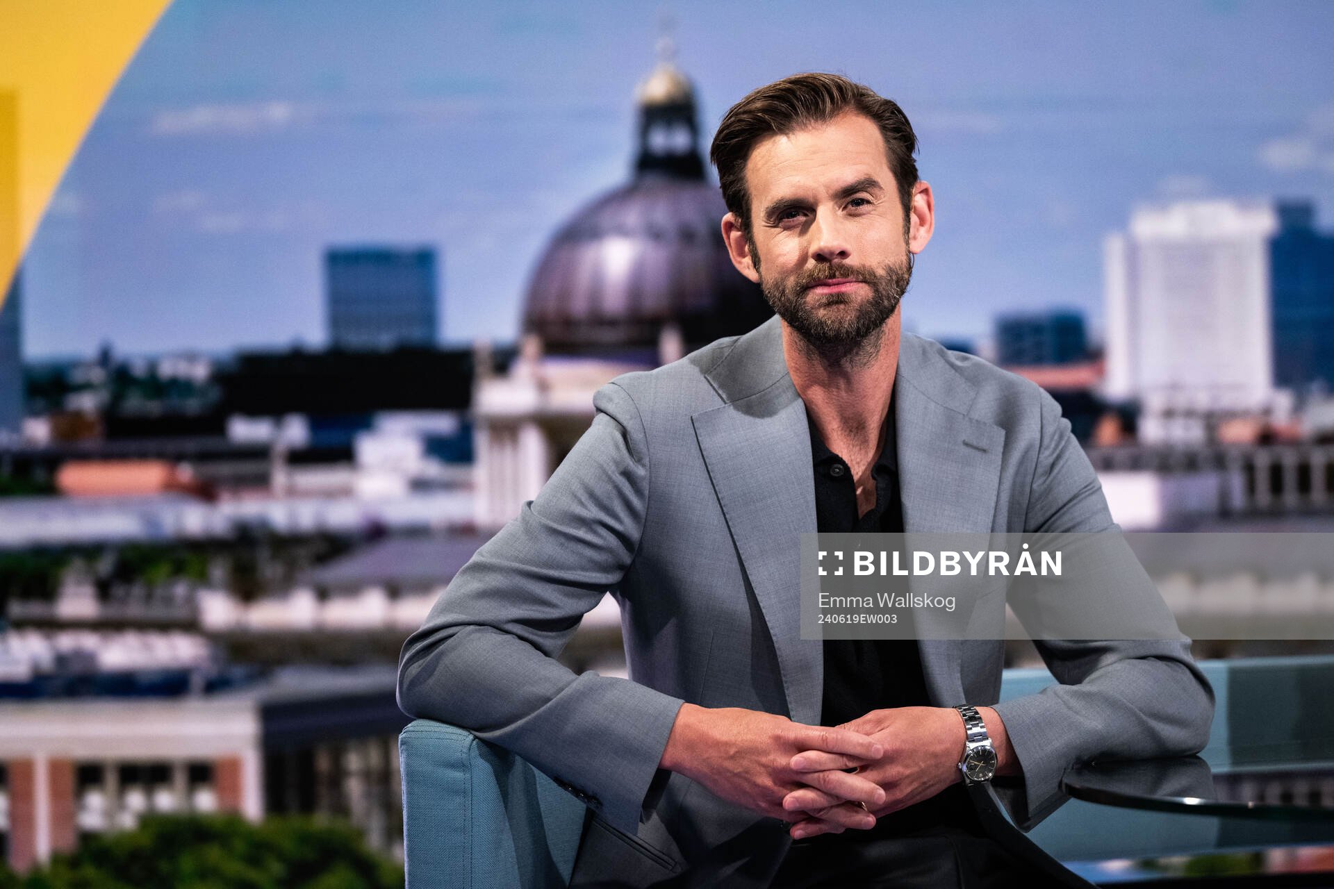 Programledare Pär Lernström