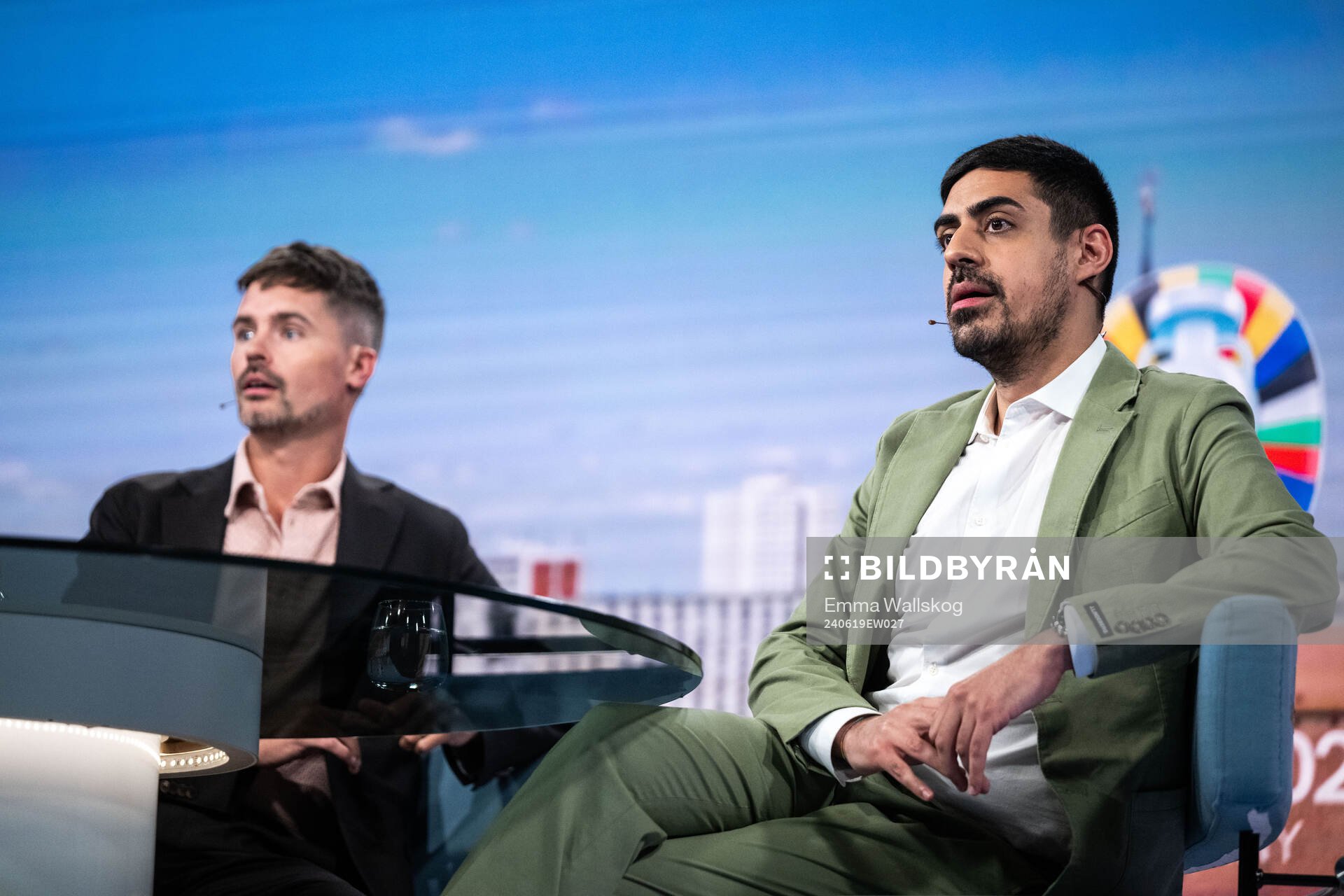 Experter Mikael Lustig och Siavoush Fallahi