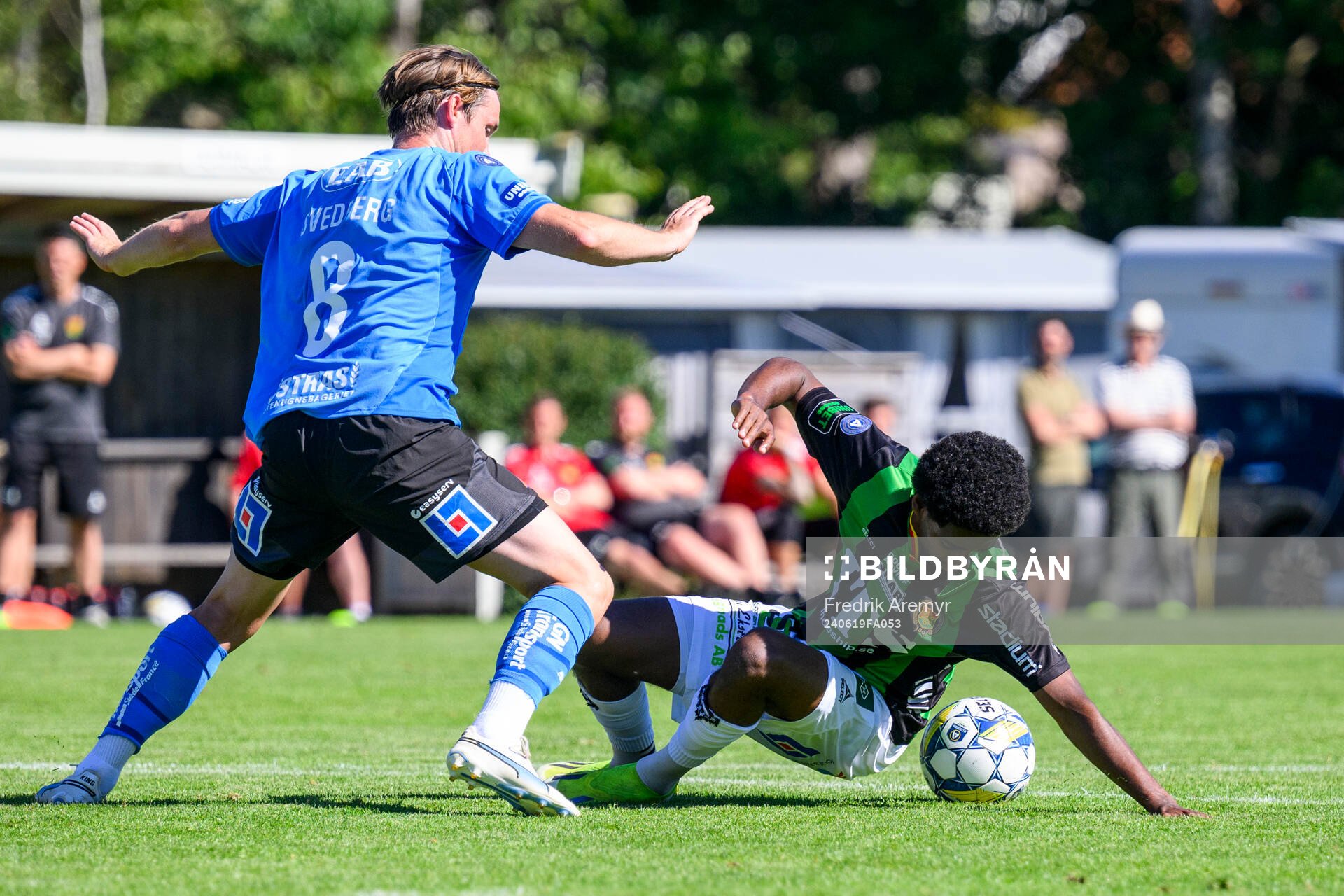 Halmstads Jonathan Svedberg och GAIS Harun Ibrahim