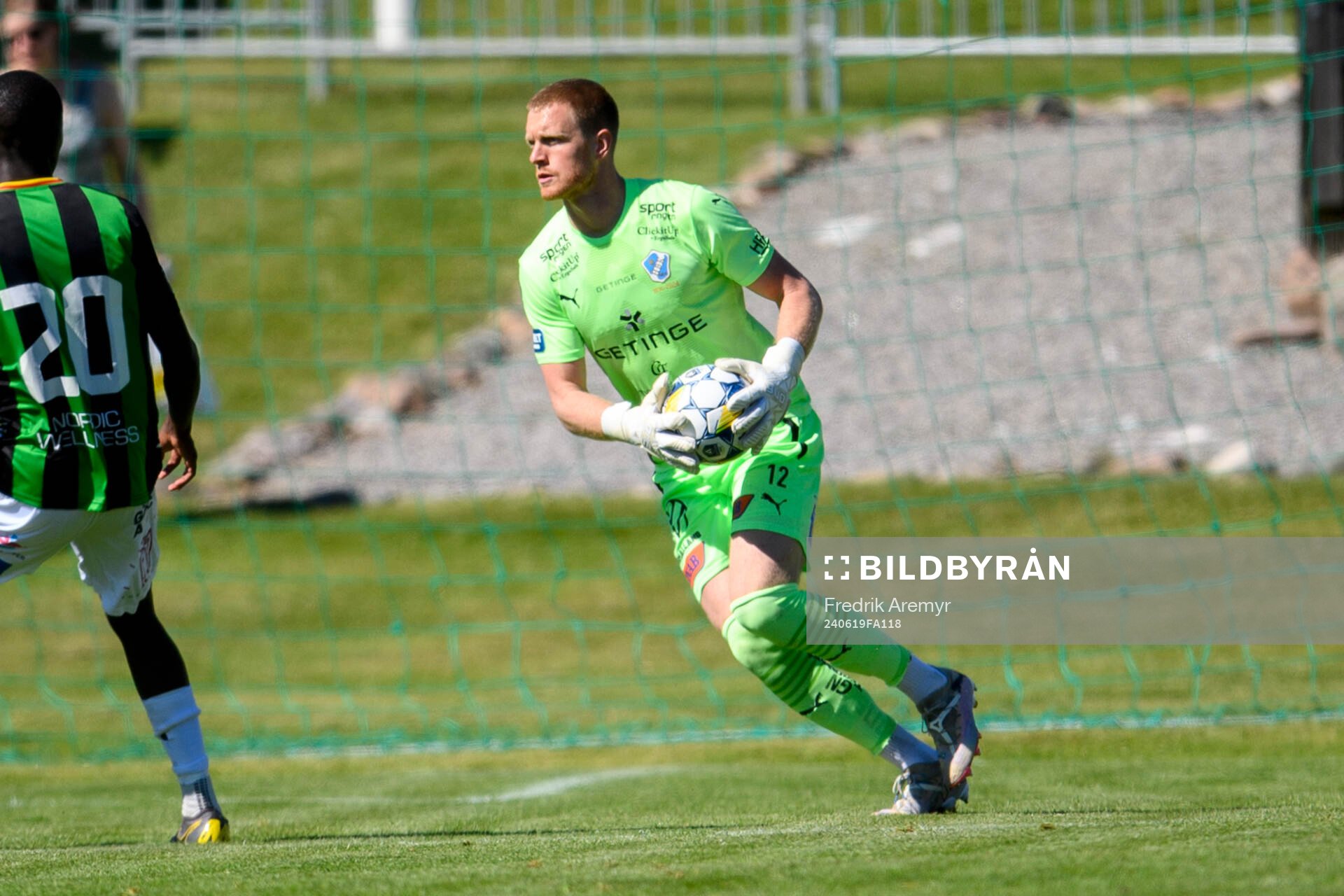 Halmstads målvakt Tim Erlandsson