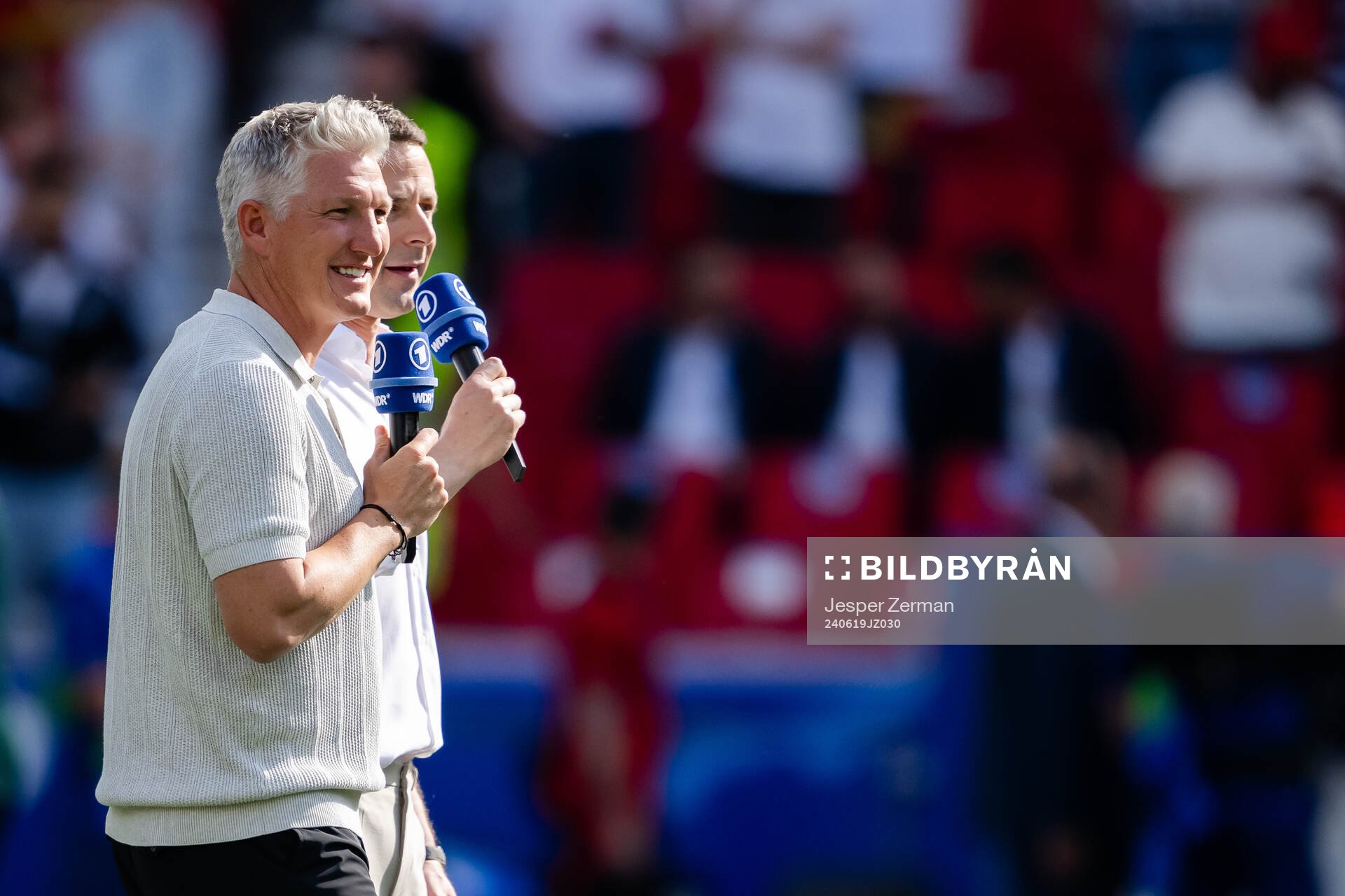 Former German football player Bastian Schweinsteiger