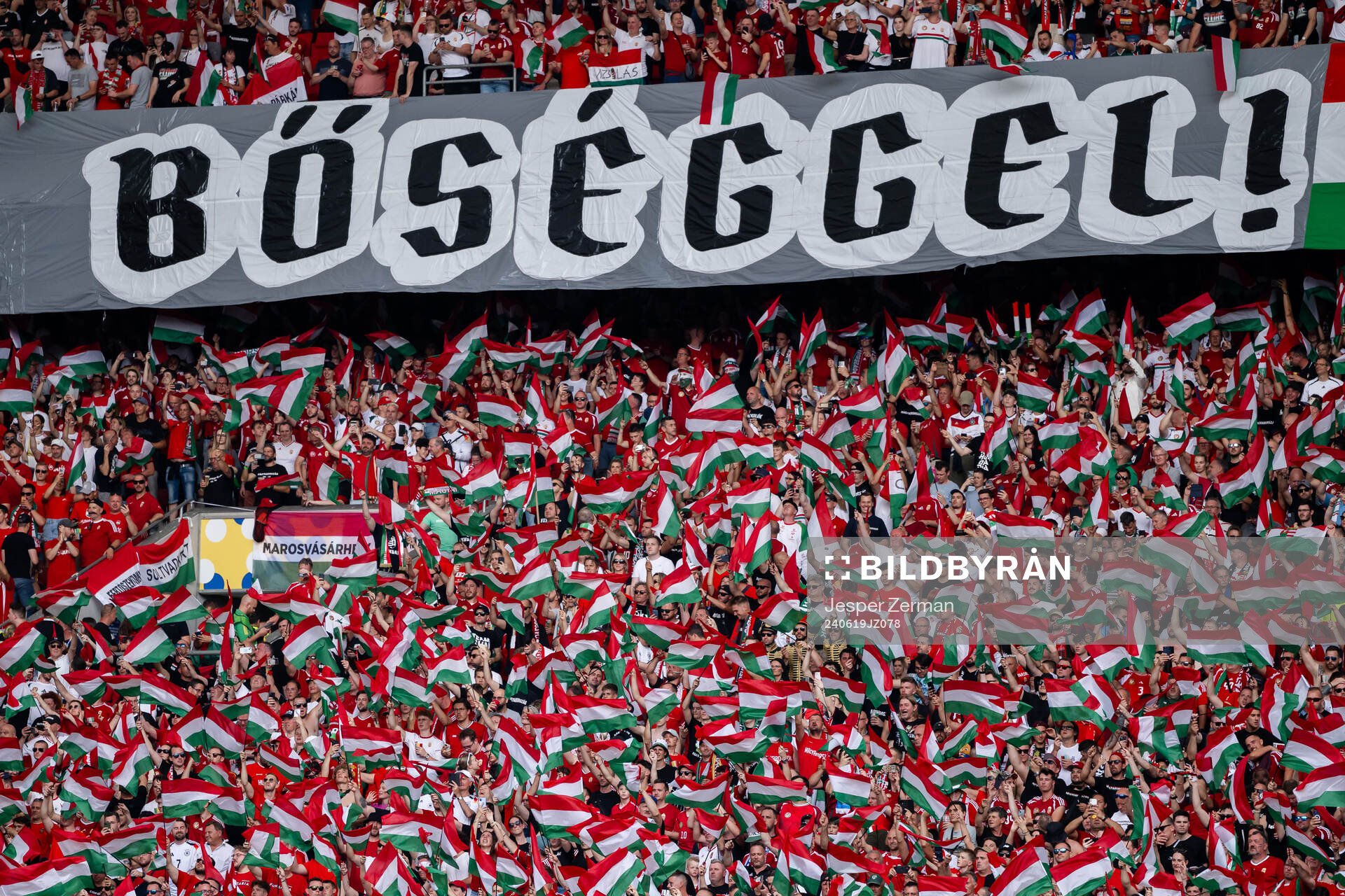 during the UEFA Euro 2024 Football Championship match