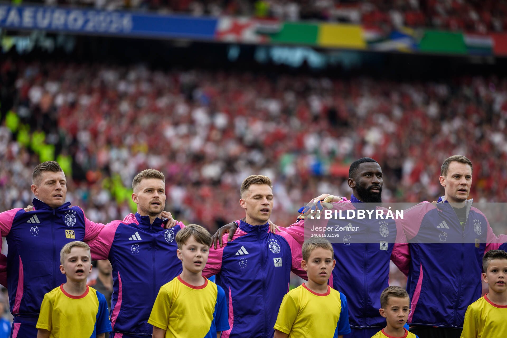 Toni Kroos, Maximilian Mittelstädt, Joshua Kimmich,