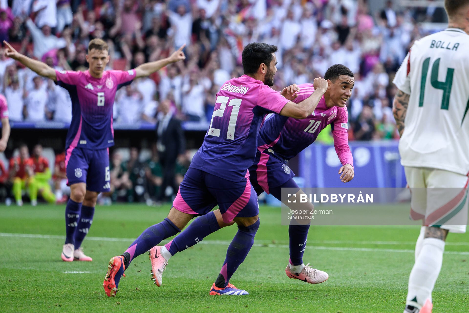 during the UEFA Euro 2024 Football Championship match