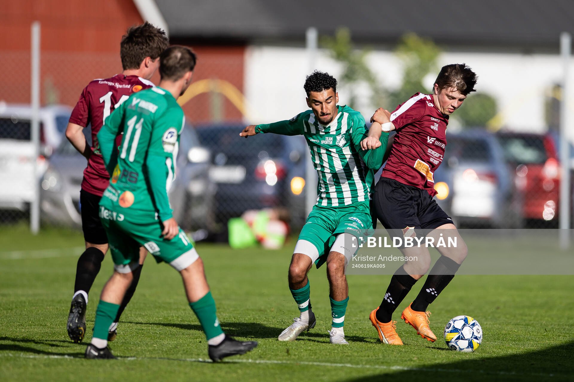 Vinbergs Karo Saeed och Galtabäcks Noam Landin
