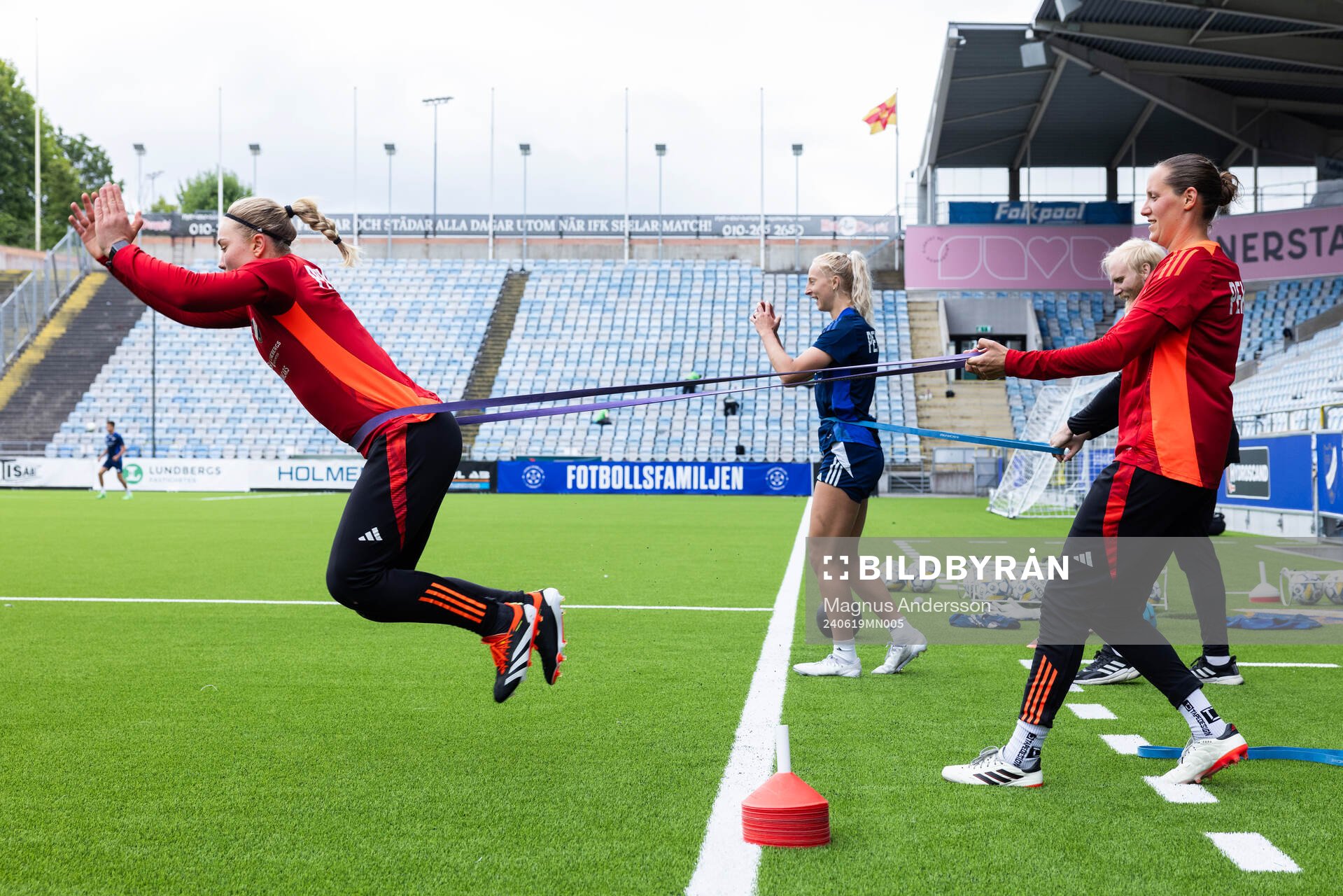 IFK Norrköpings Sofia Hjern och Emma Lind