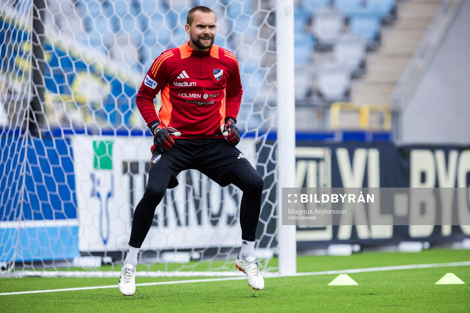 IFK Norrköpings målvakt Oscar Jansson