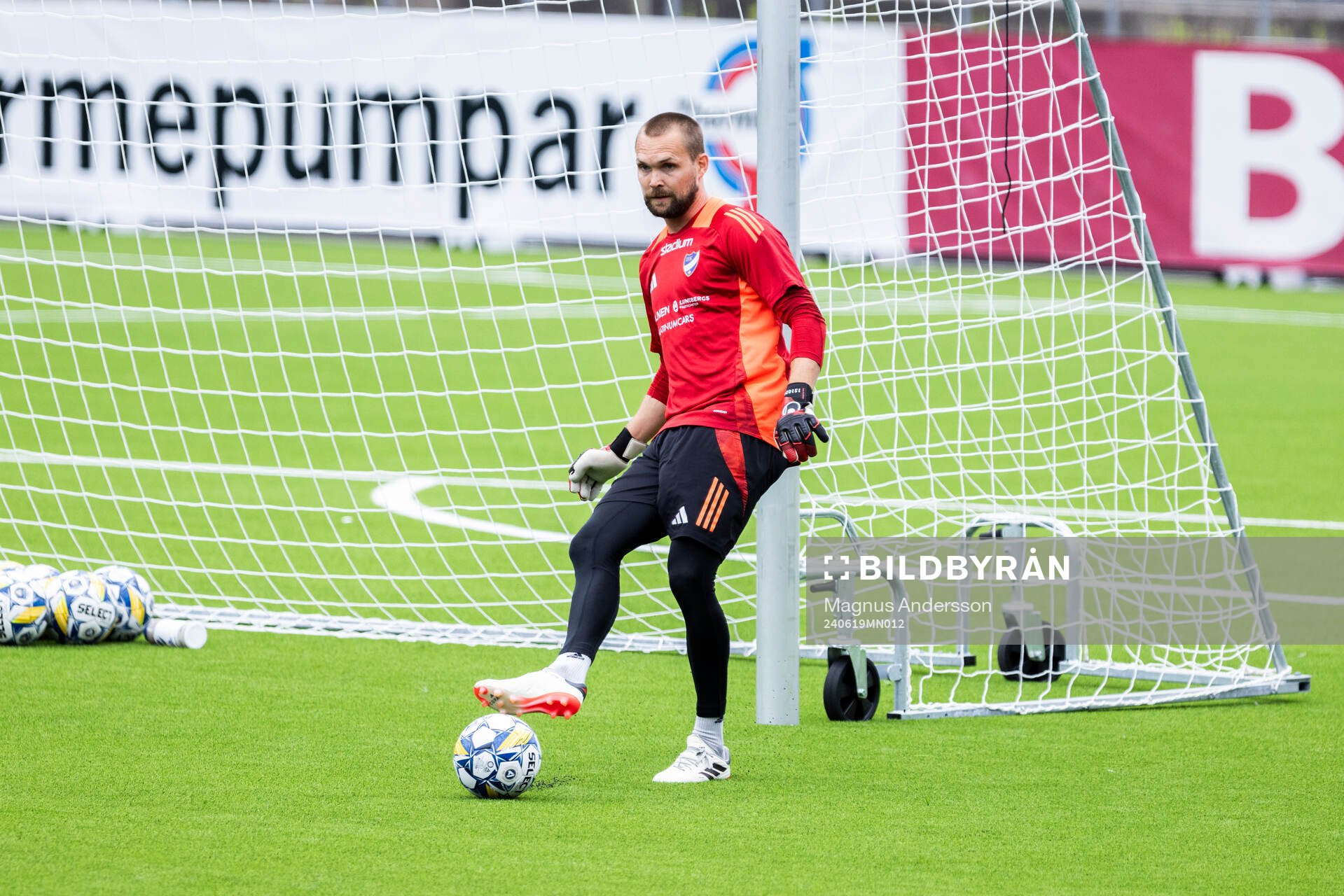 IFK Norrköpings målvakt Oscar Jansson