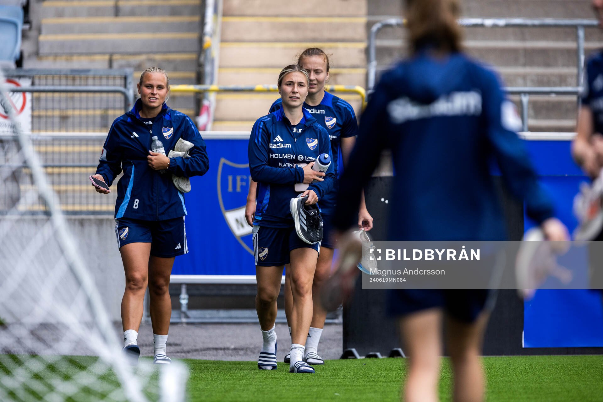 IFK Norrköpings Molly Wiklander och Alexandra Hellekant