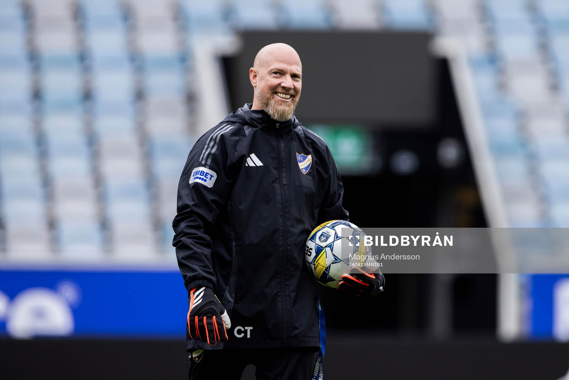 IFK Norrköpings målvaktstränare Christian Tiritiello