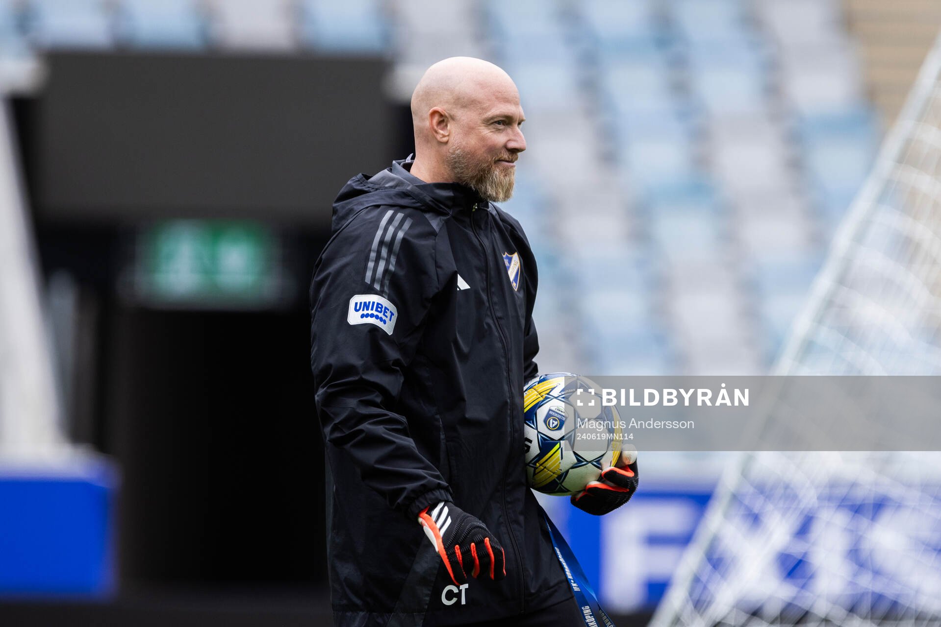 IFK Norrköpings målvaktstränare Christian Tiritiello