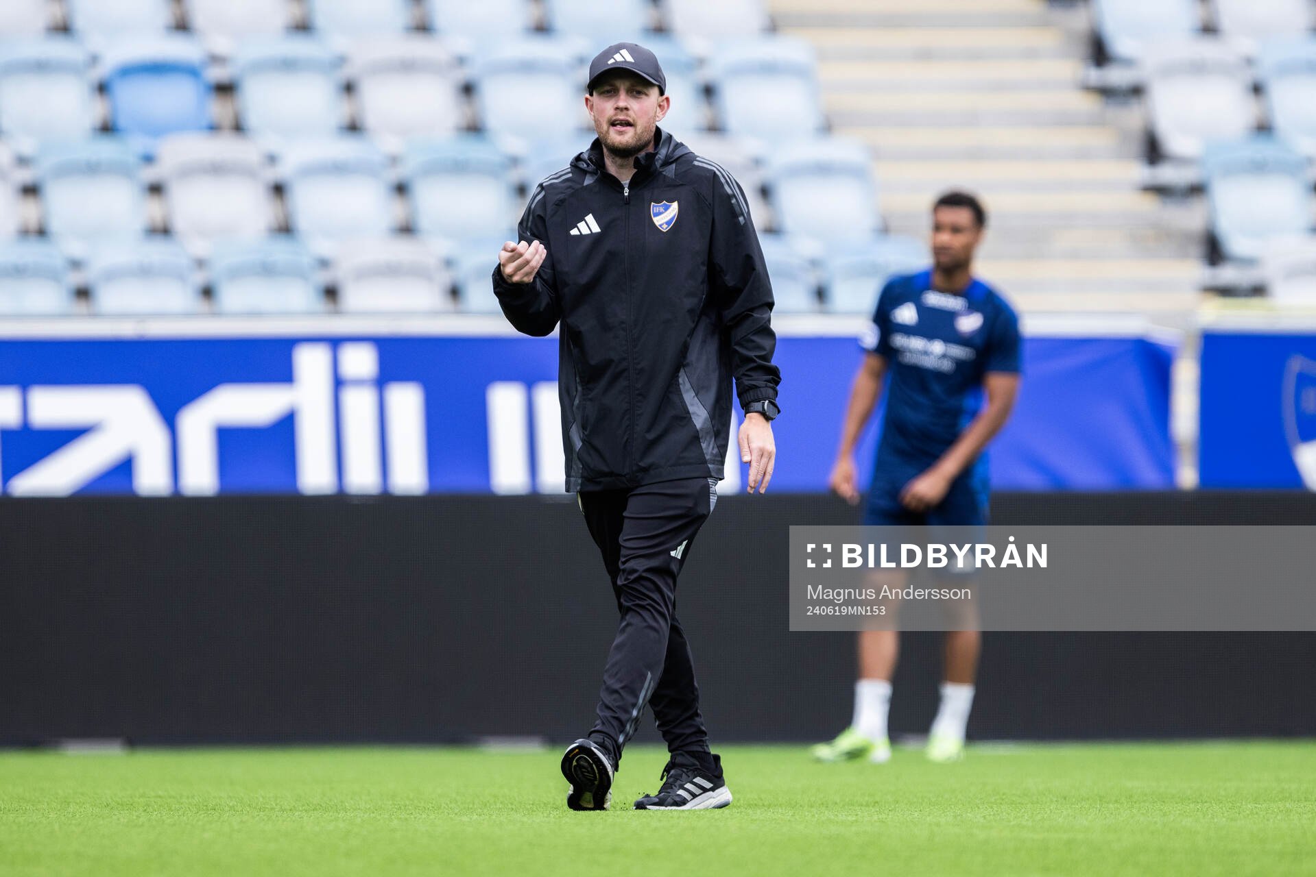 IFK Norrköpings assisterande tränare Fredrik Landén